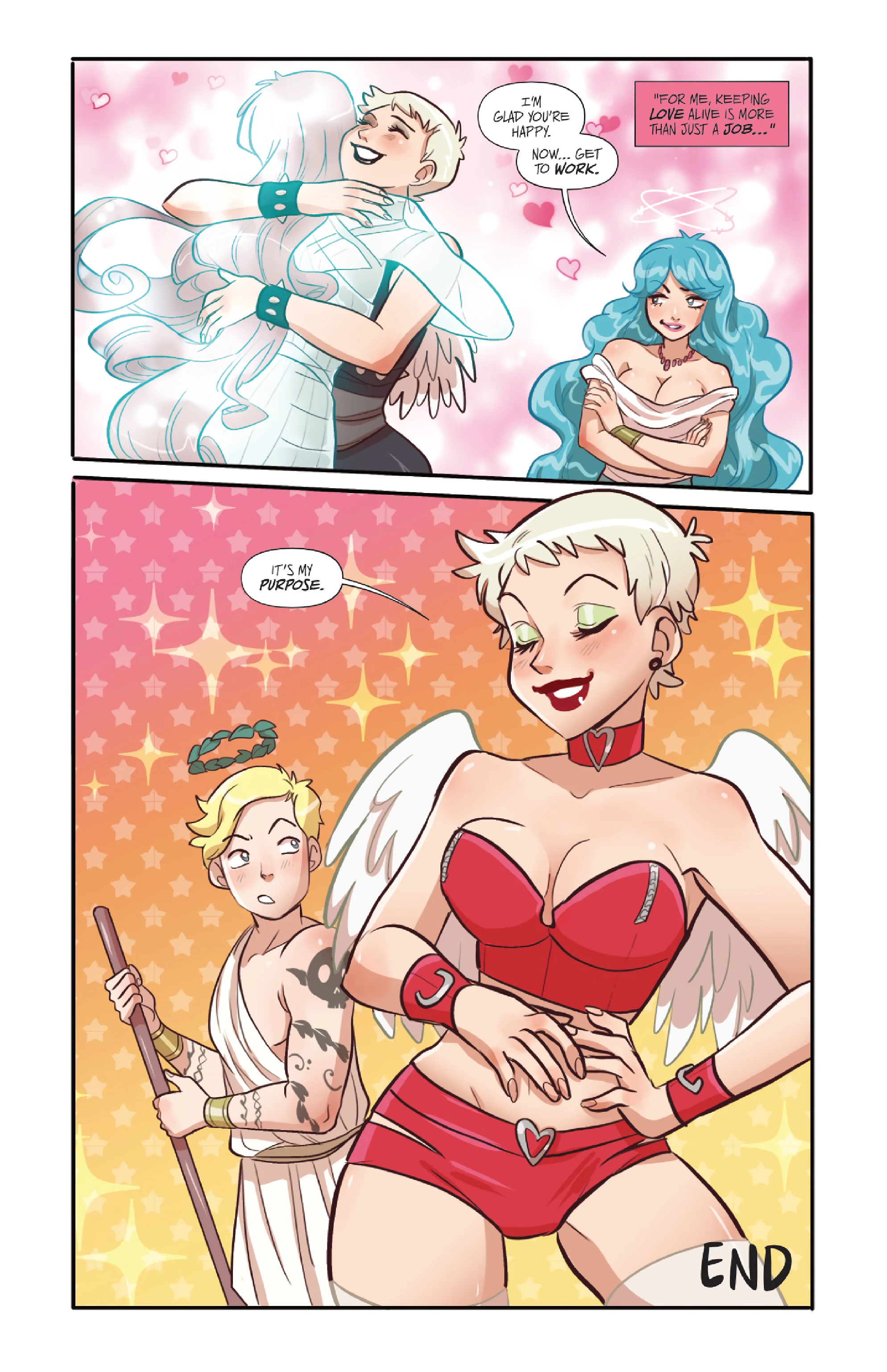 Amorini 2 porn comic picture 32