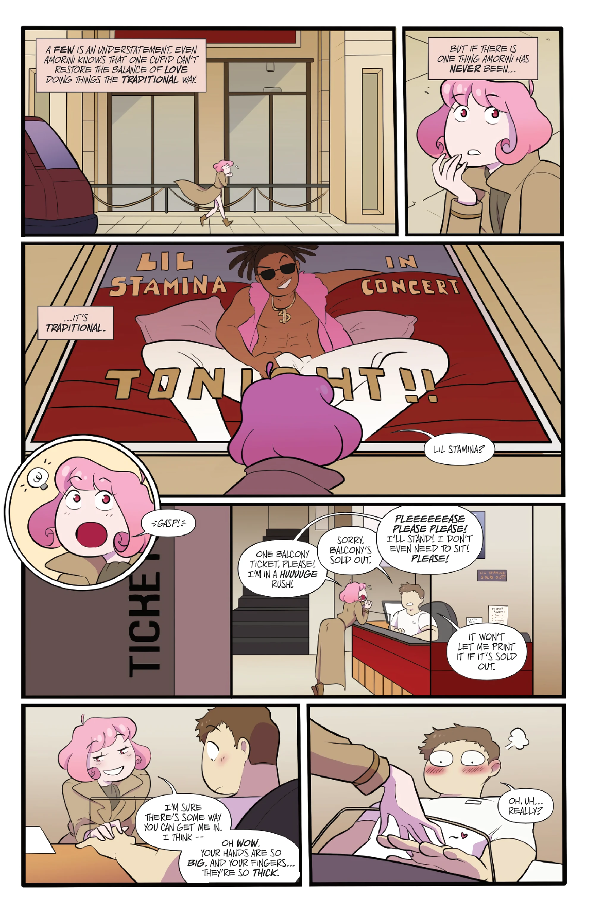 Amorini 2 porn comic picture 5