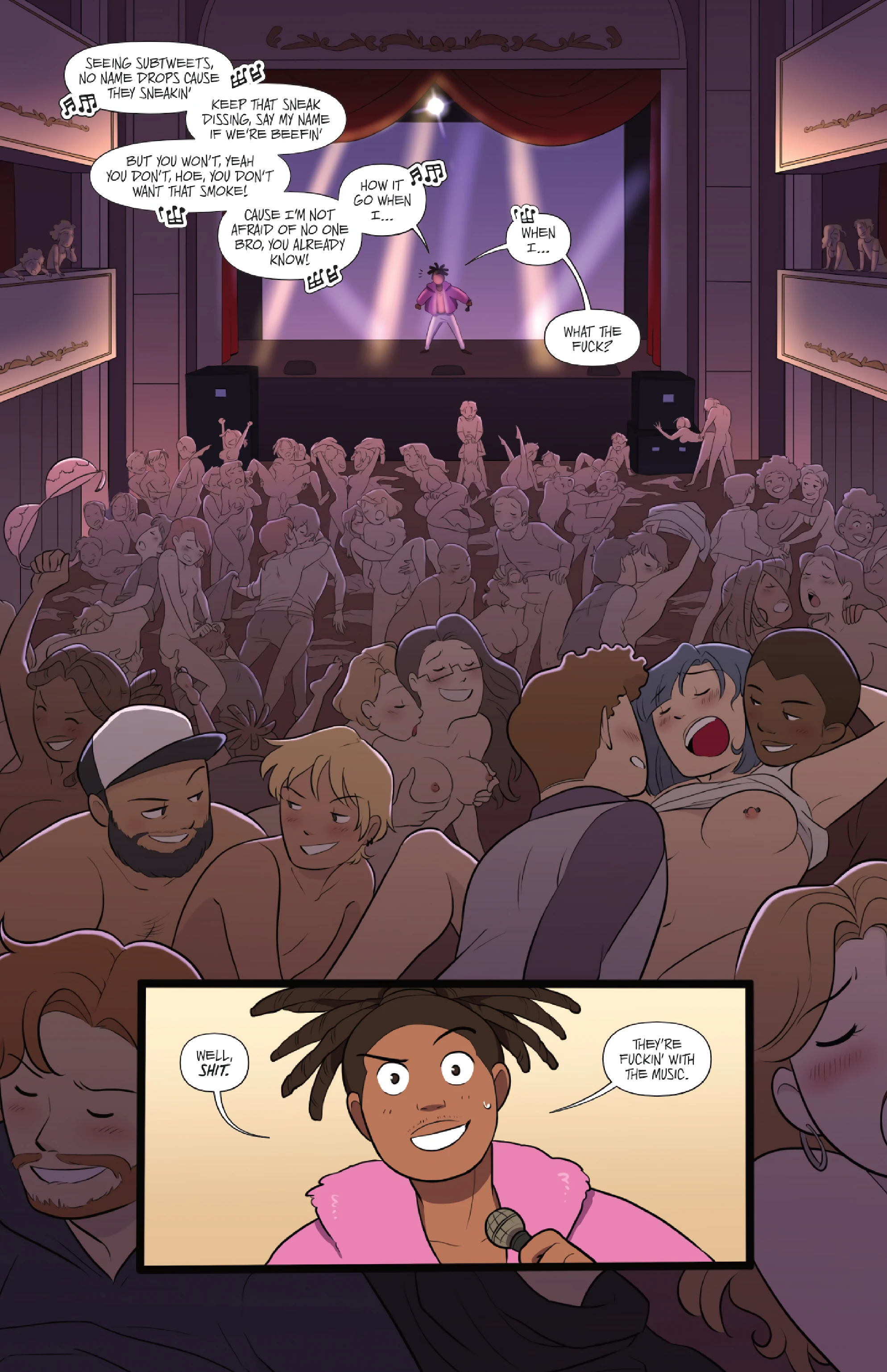 Amorini 2 porn comic picture 8