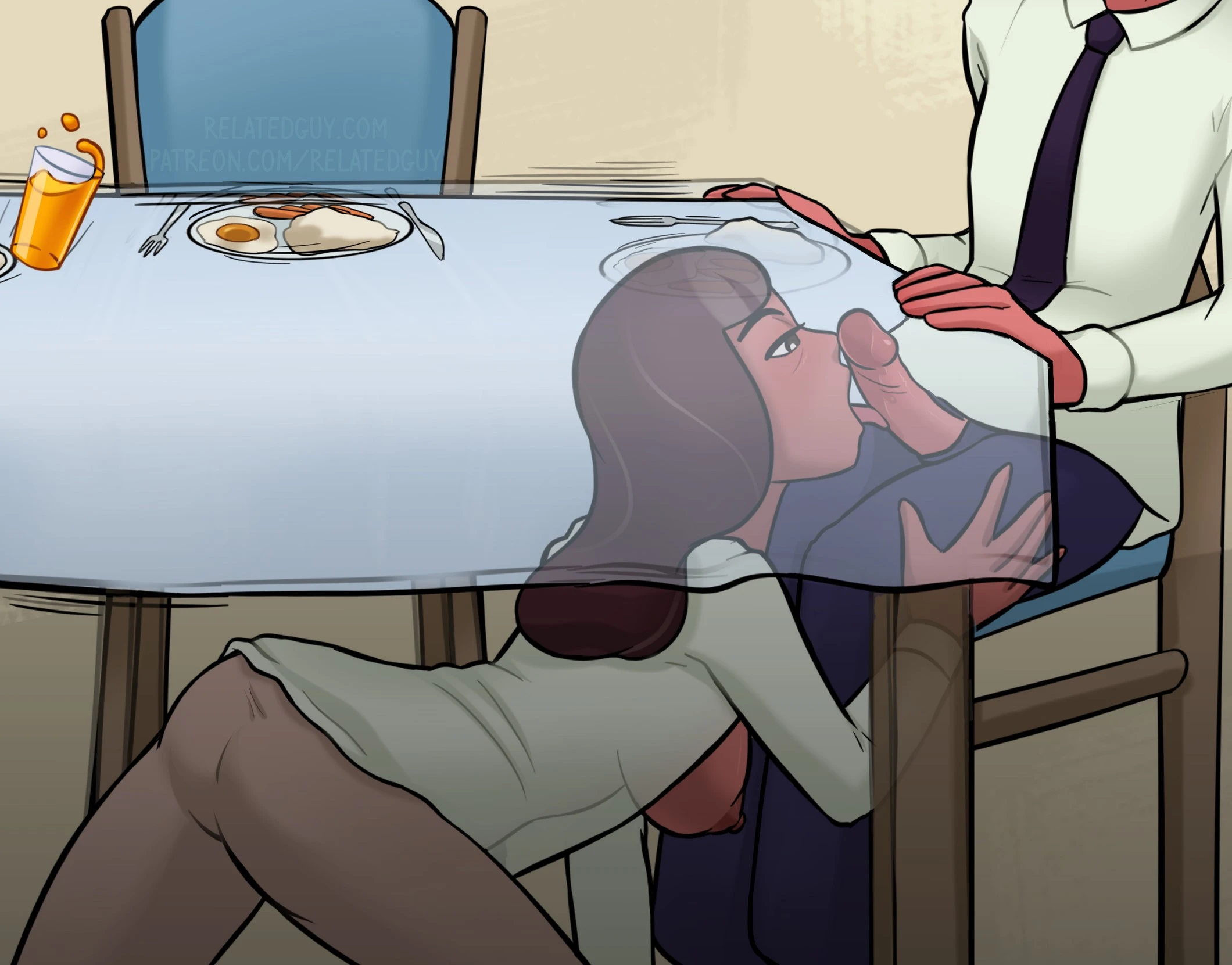 An average day in the Maheswaran Household porn comic picture 16