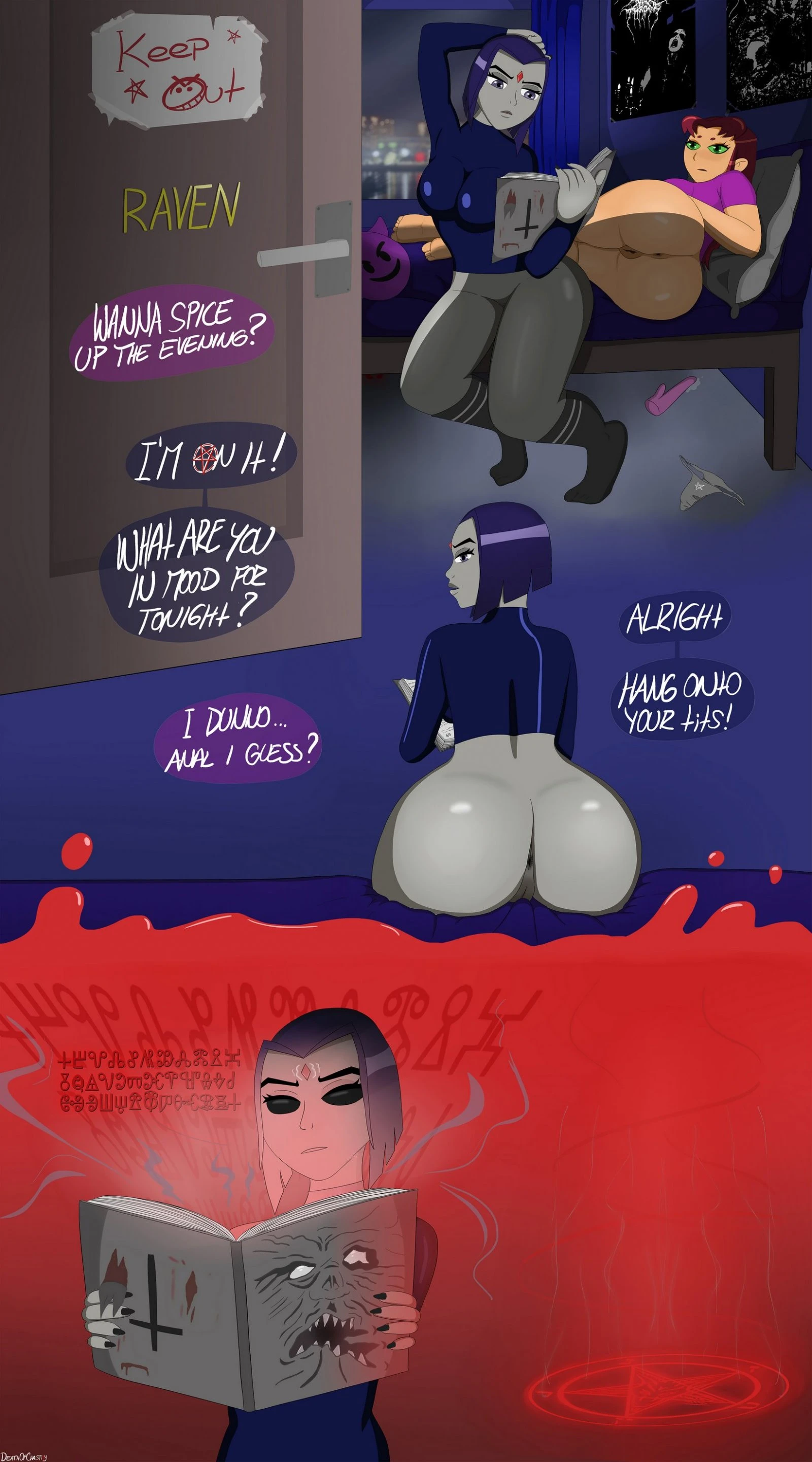 Anal Session porn comic picture 3