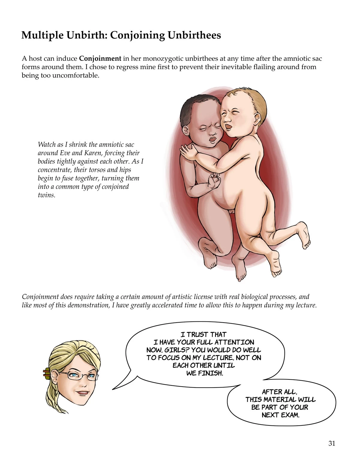 Anatomy & Physiology of Unbirthing porn comic picture 32