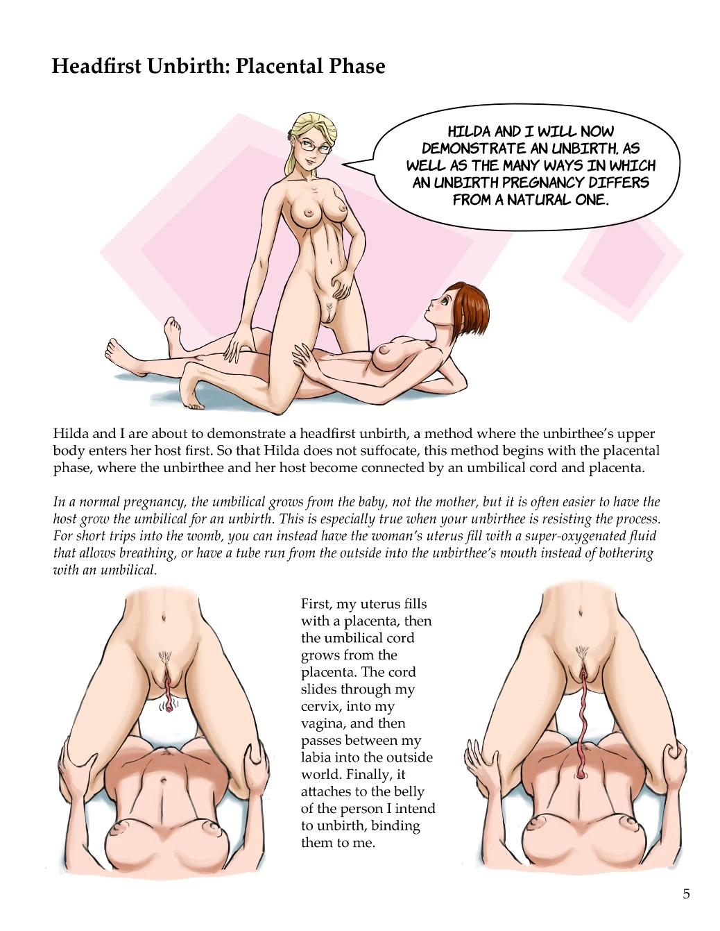 Anatomy & Physiology of Unbirthing porn comic picture 6