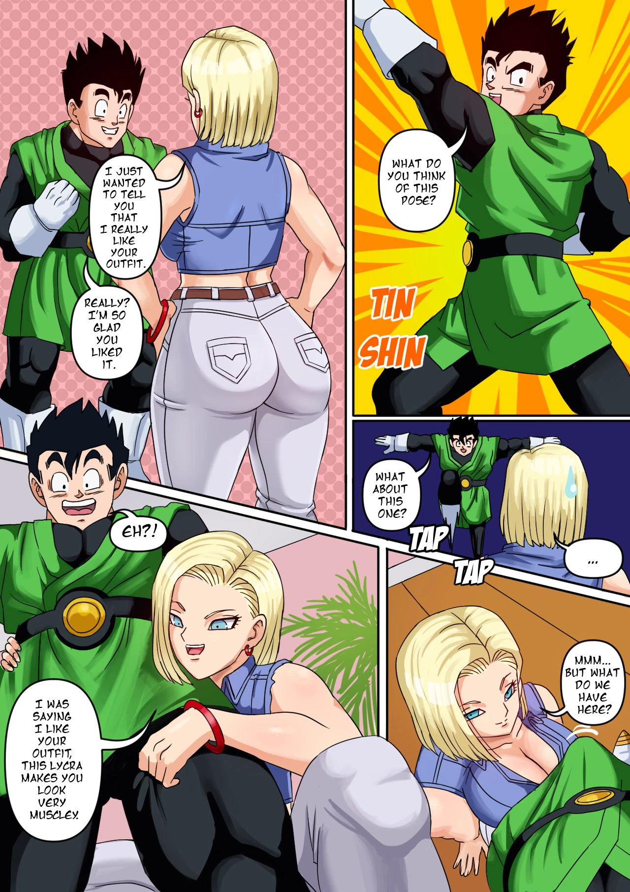 Android 18 & Gohan porn comic picture 6