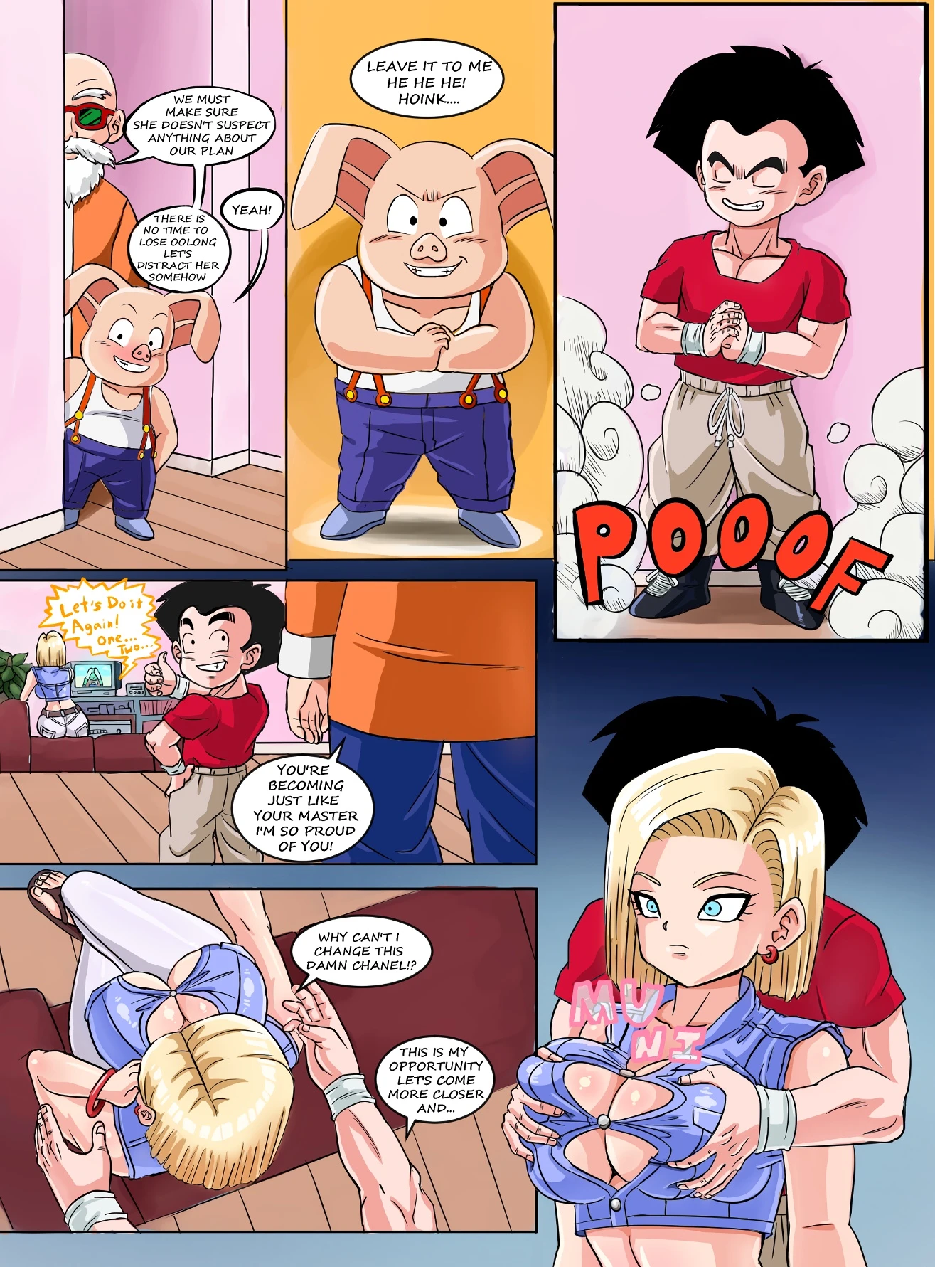 Android 18 Is Alon porn comic picture 3