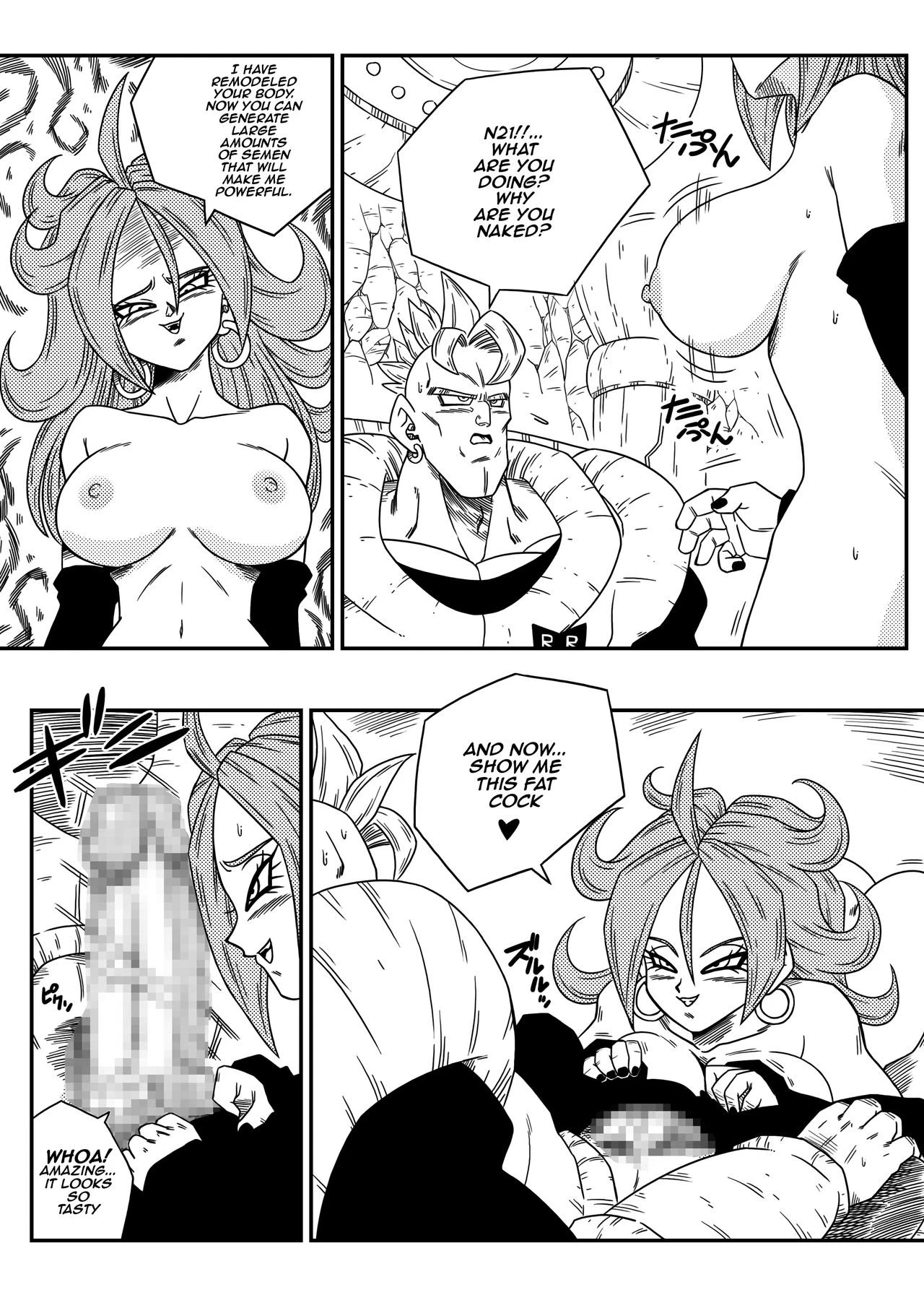Android 21 Shutsugen!! Busty Android Wants to Dominate the World! porn comic picture 6