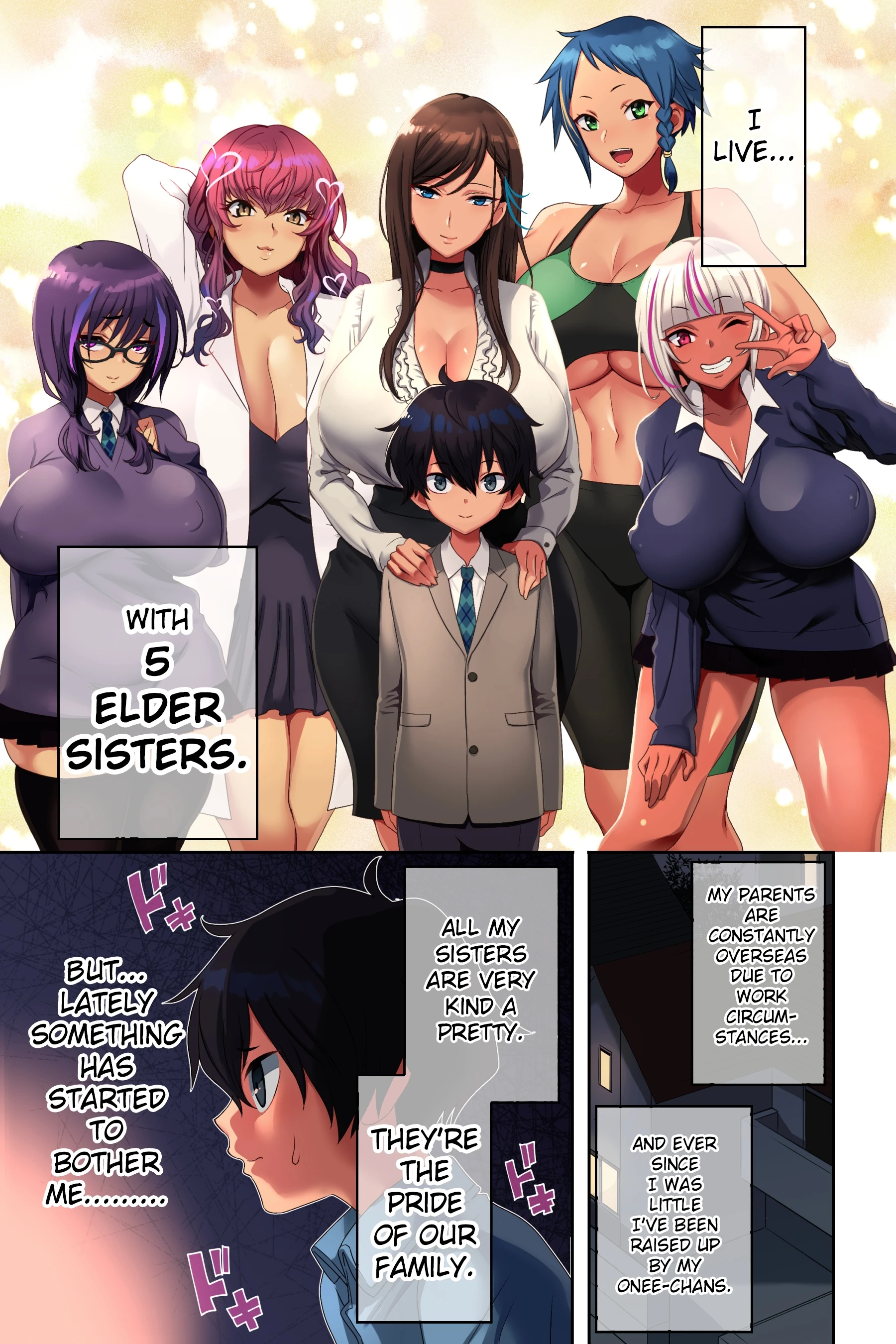 Ane Bitch Harem! porn comic picture 2