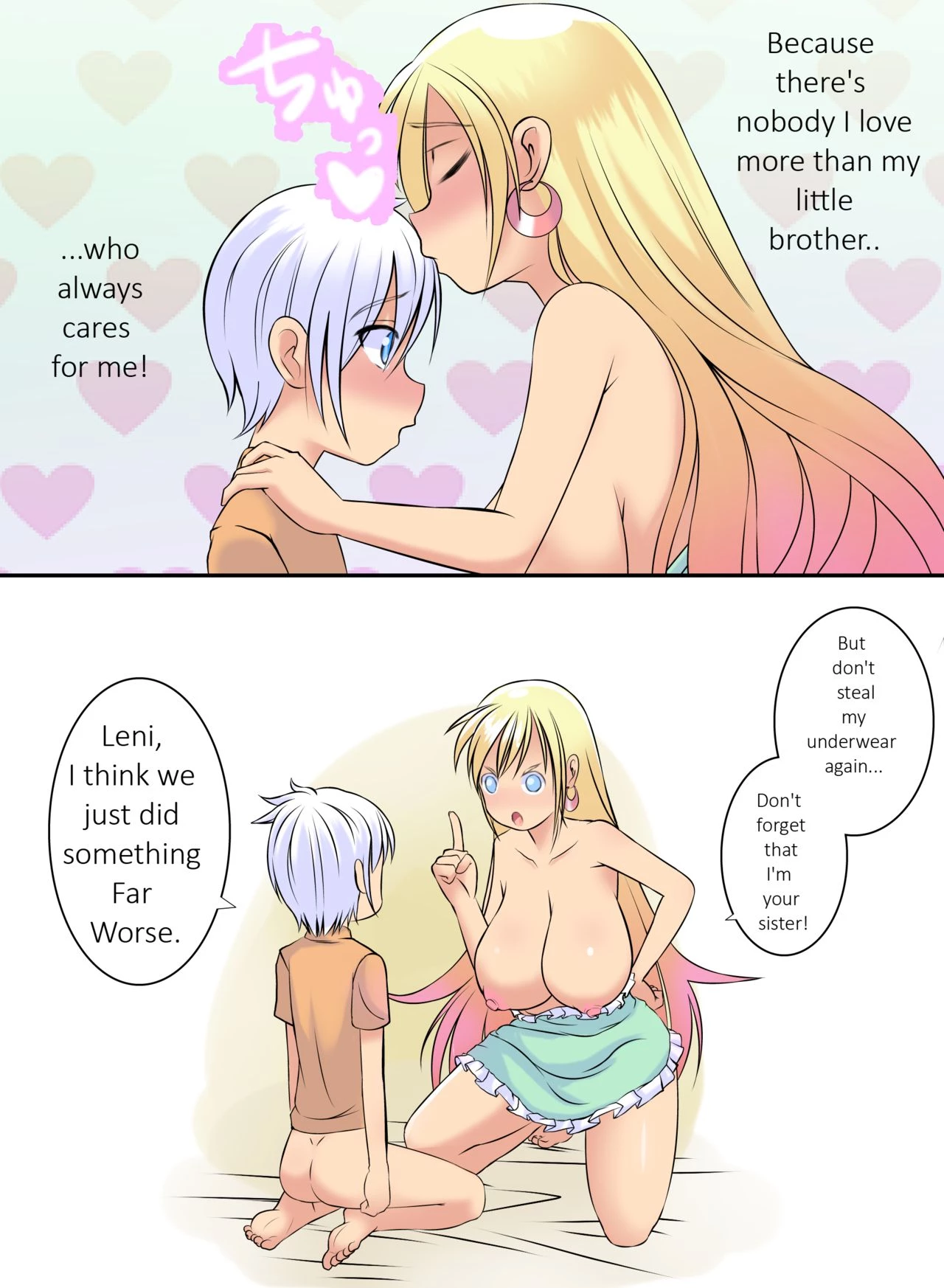 Ane o Aishi / Loving Big Sister porn comic picture 8