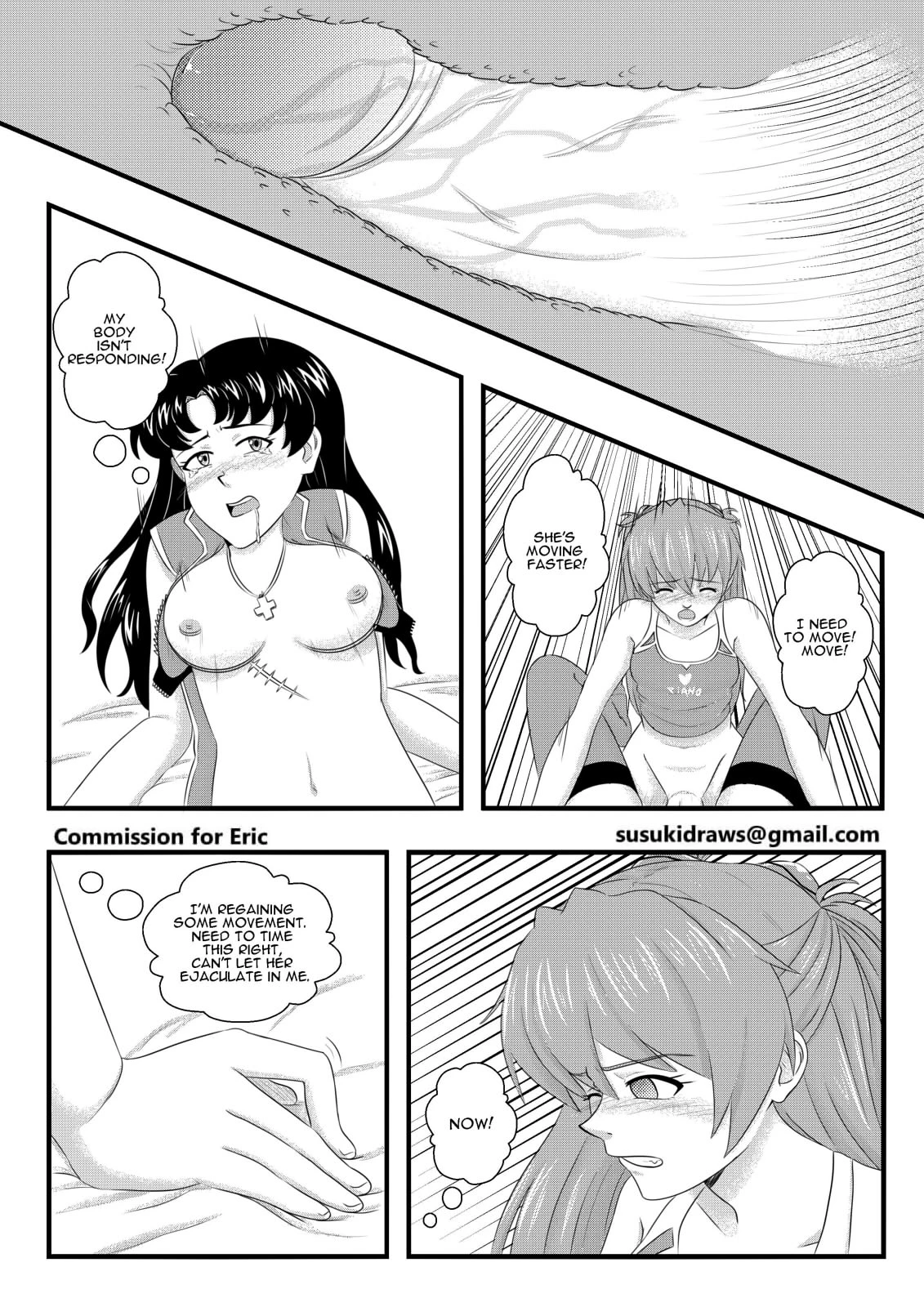 Angel Attack porn comic picture 10