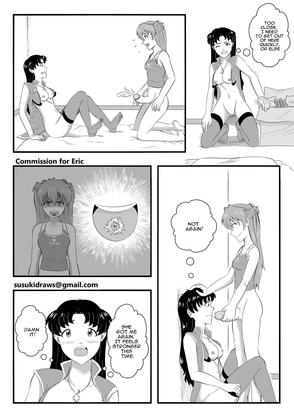 Angel Attack porn comic picture 11