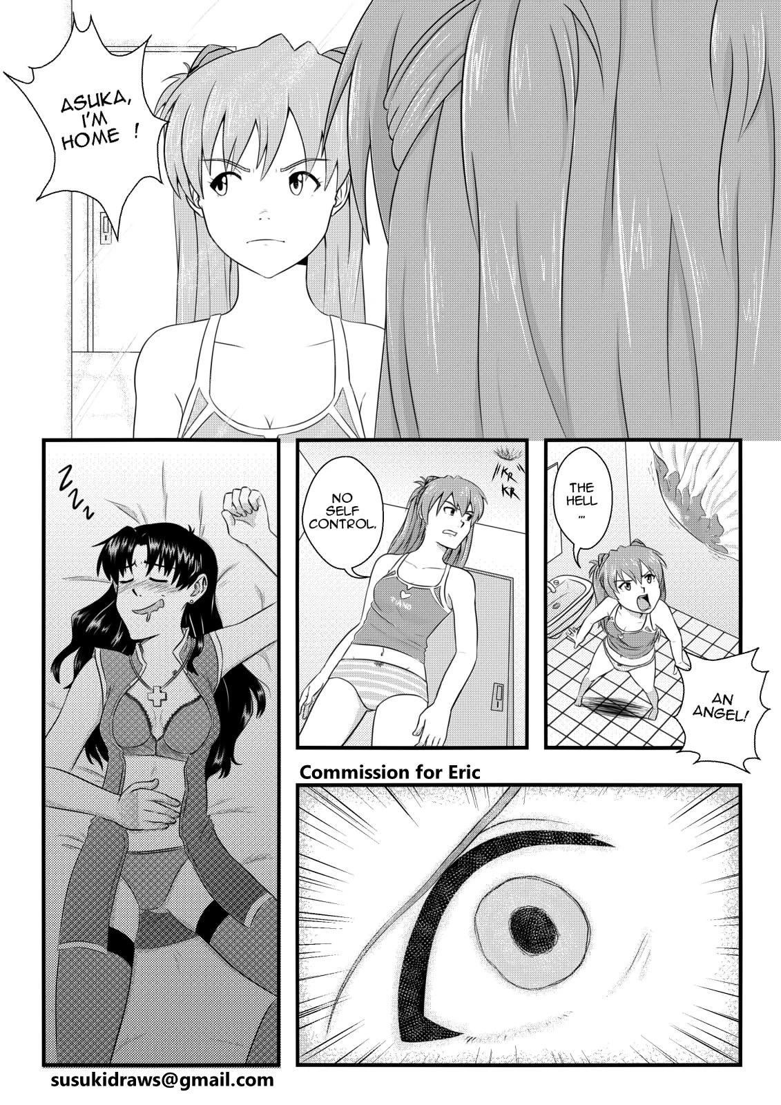 Angel Attack porn comic picture 2