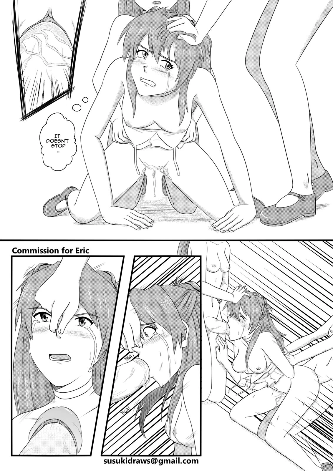 Angel Attack porn comic picture 5