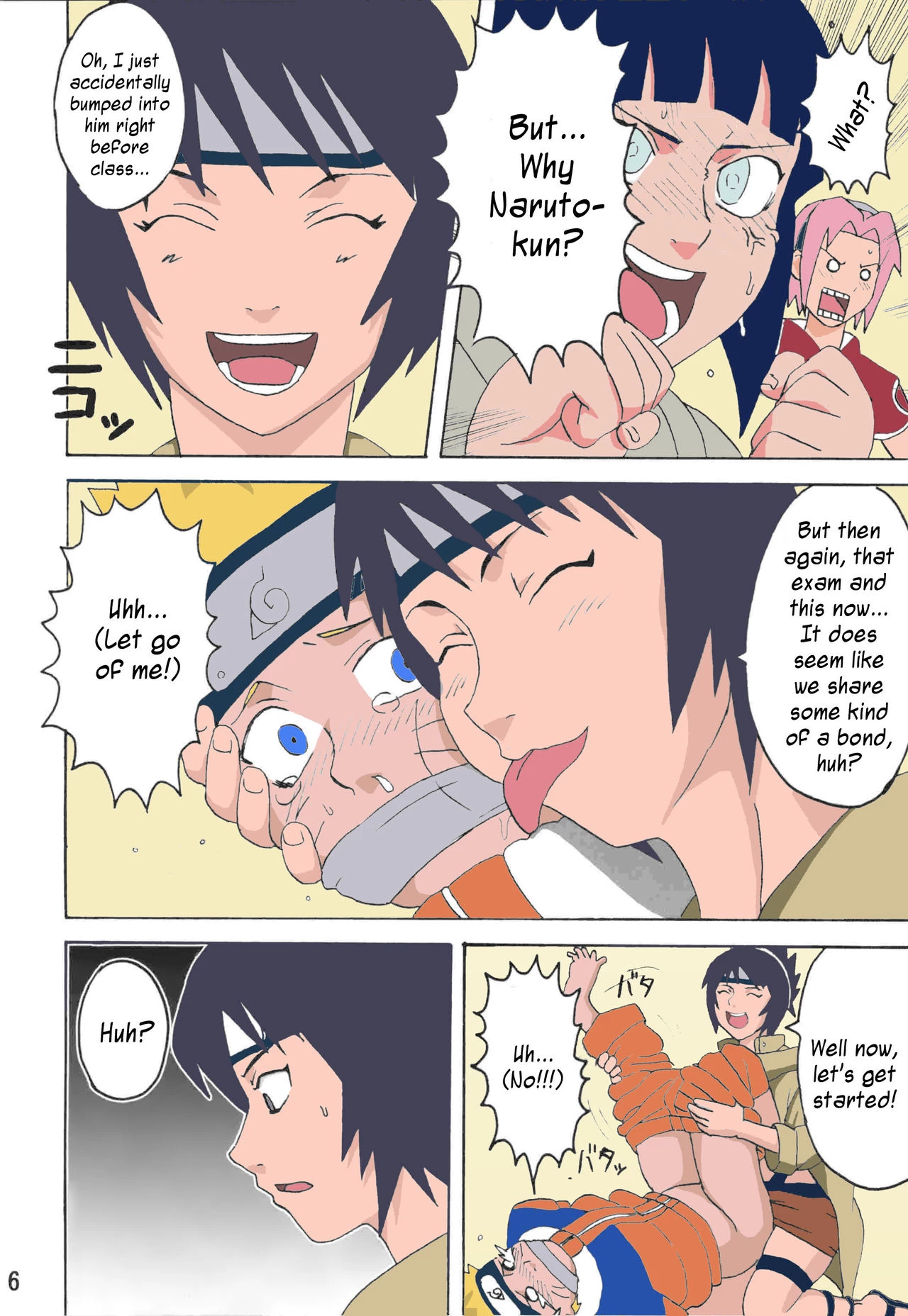 Anko's Class (Colored) porn comic picture 5