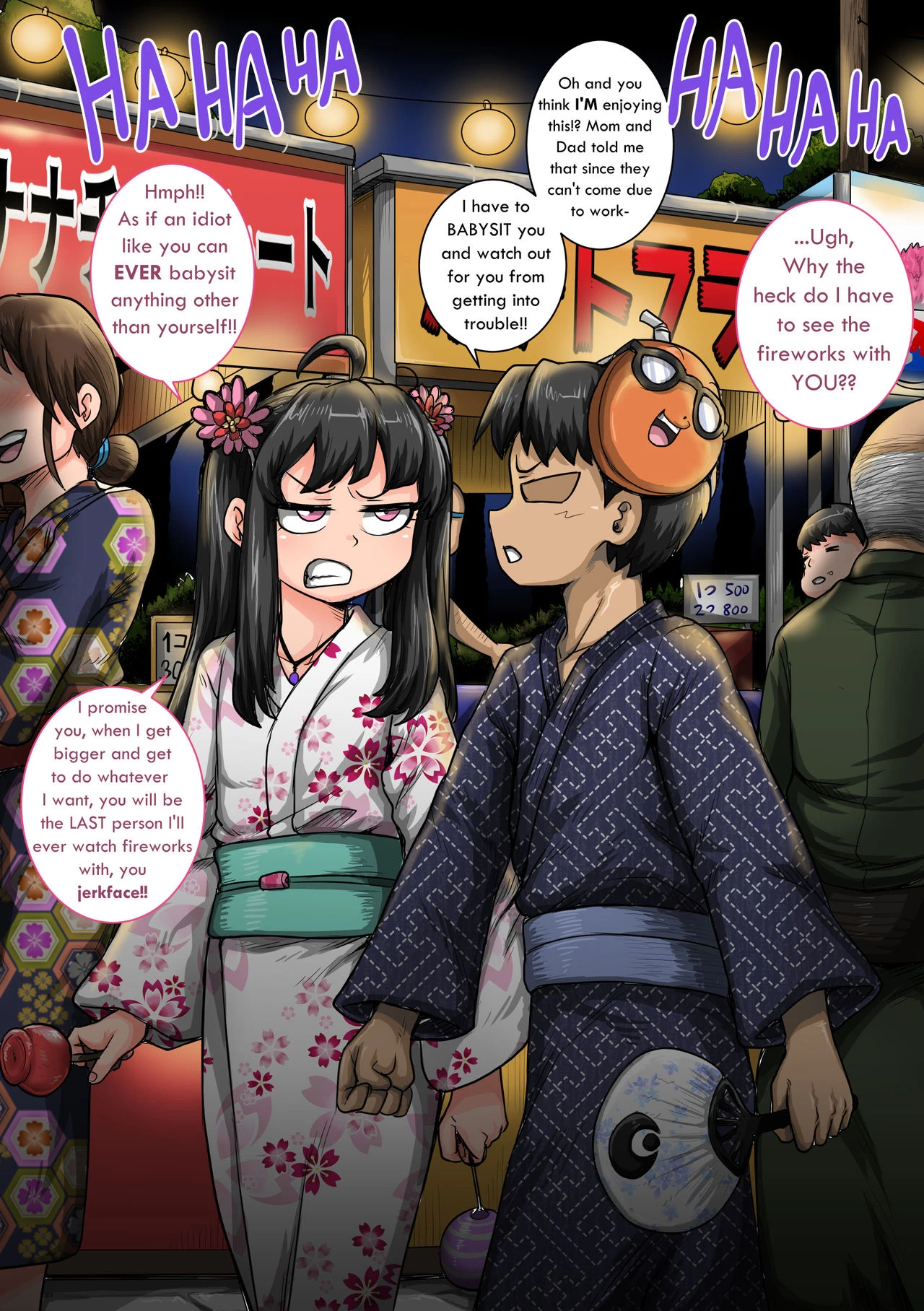 Annoying Sister Needs to Be Scolded!! Continued porn comic picture 9