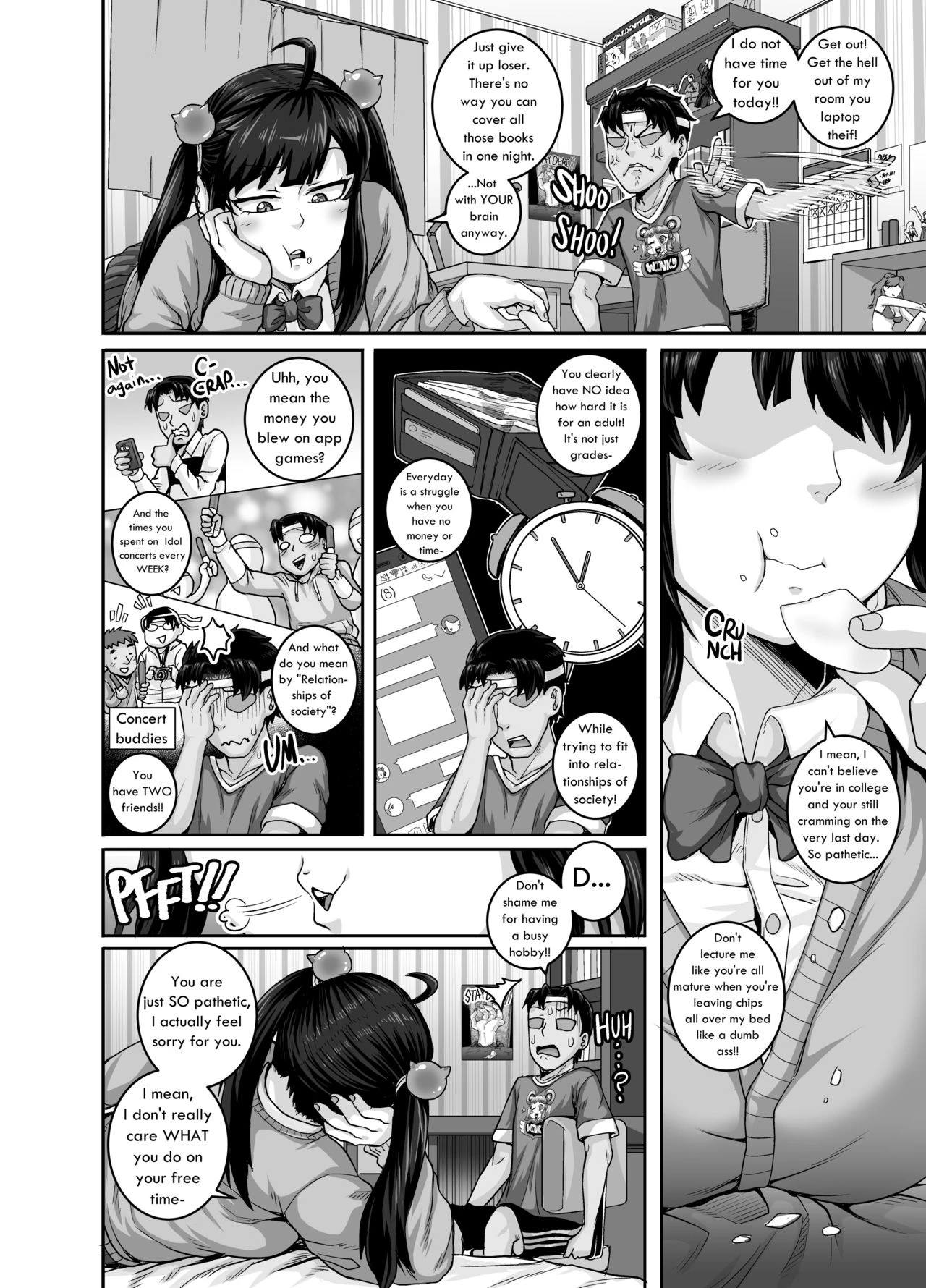 Annoying Sister Needs to Be Scolded!! | Mukatsuku Imouto wa Chanto Shikaranakucha!! porn comic picture 14