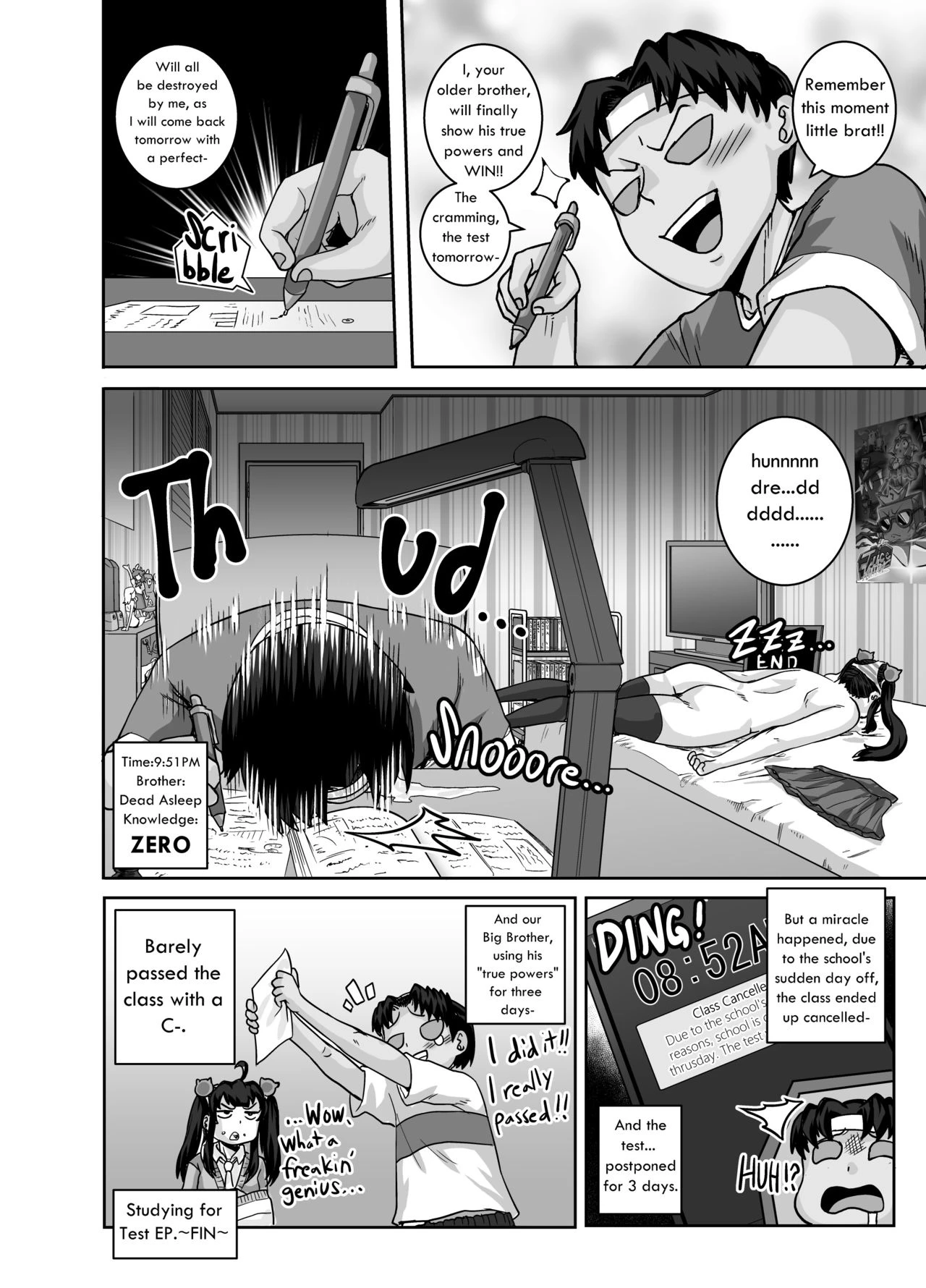 Annoying Sister Needs to Be Scolded!! | Mukatsuku Imouto wa Chanto Shikaranakucha!! porn comic picture 28