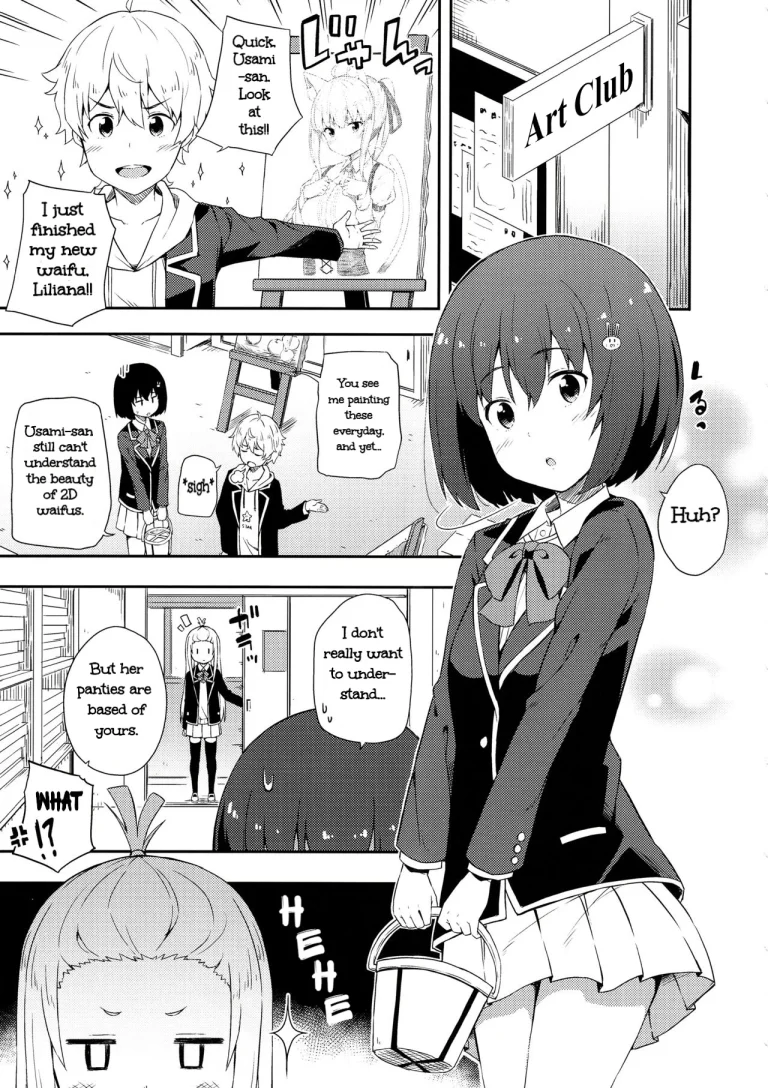 Ano Bijutsubuin ni wa Mondai ga Aru! porn comic picture 3