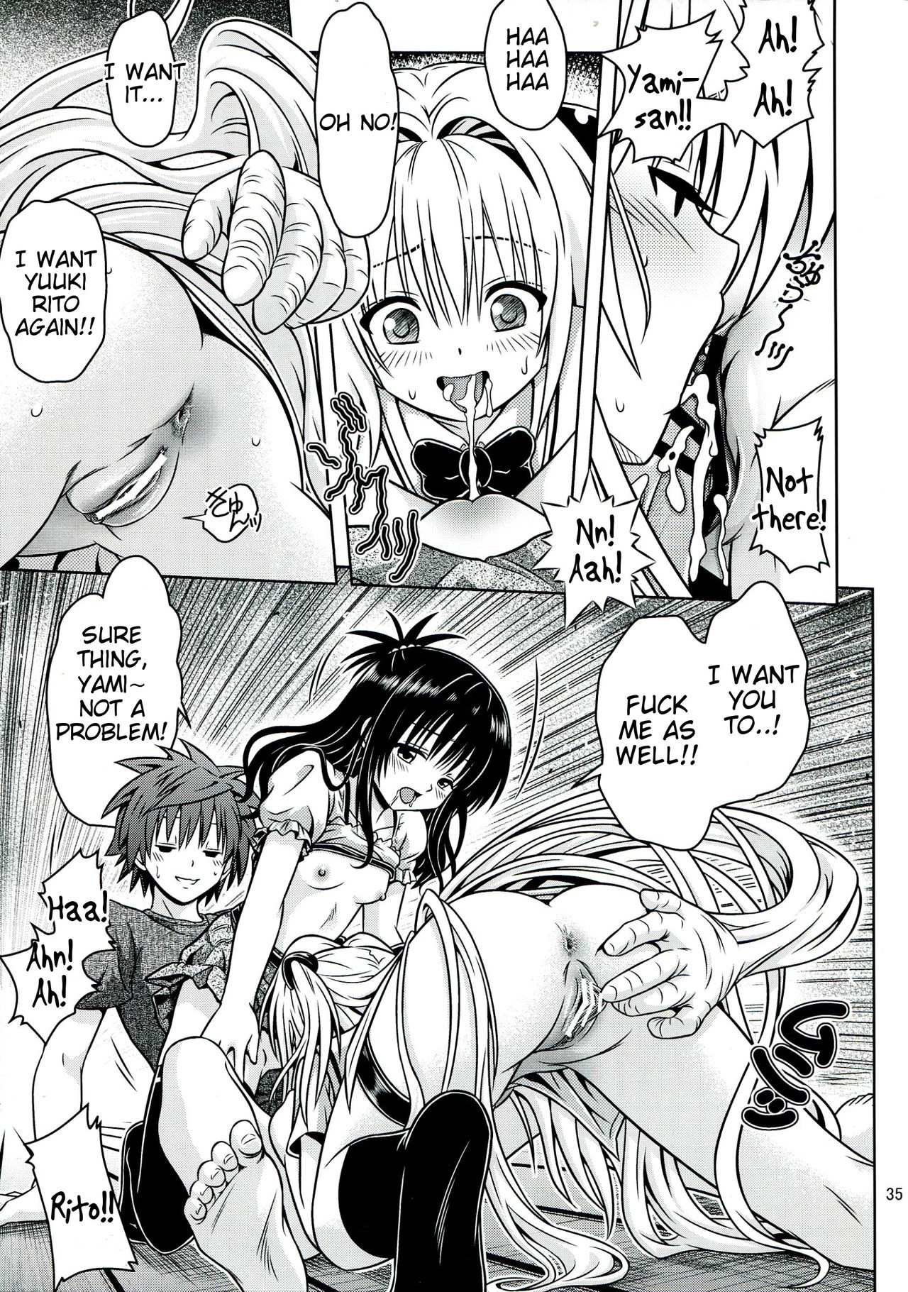 Anoko-tachi ga Taihen na Koto ni Nattemasu 5 porn comic picture 35