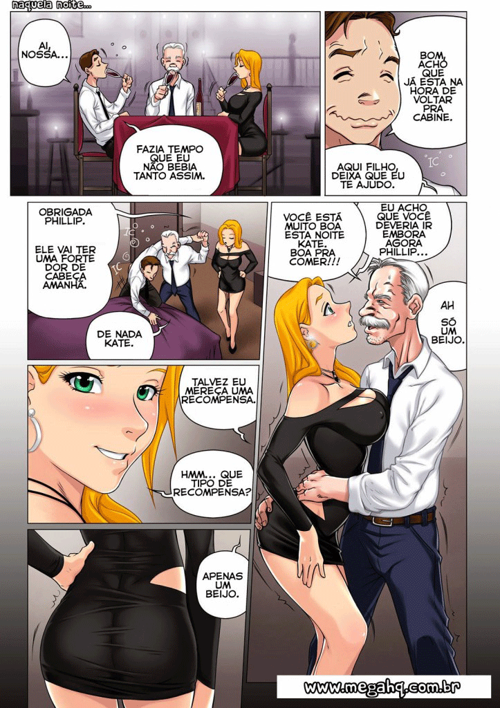 Another Horny Father-in-law Animated (portuguese) porn comic picture 5