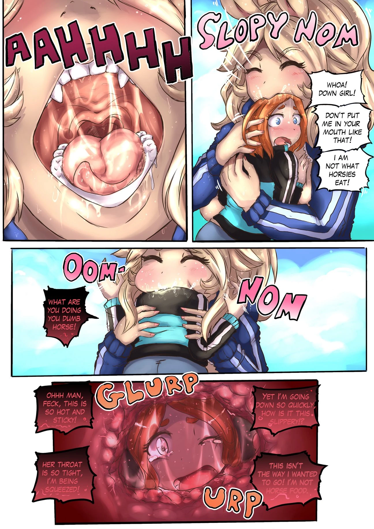 Another World Another Stomach Pilot porn comic picture 9