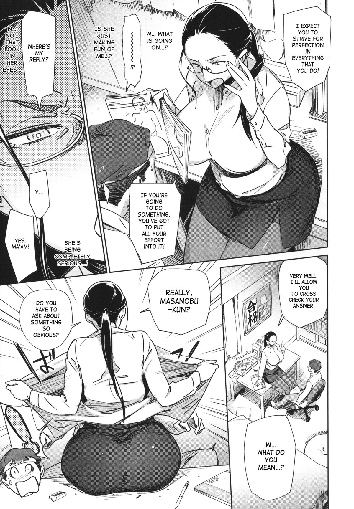 Answer Checking porn comic picture 5