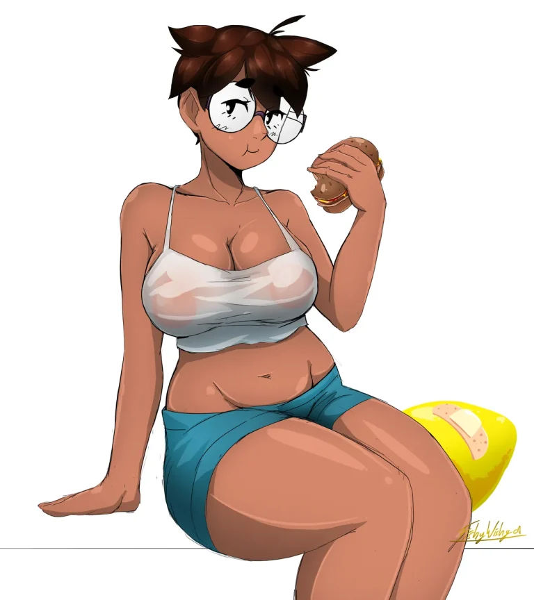 Anya – THICC Tomboy Childhood Friend porn comic picture 16