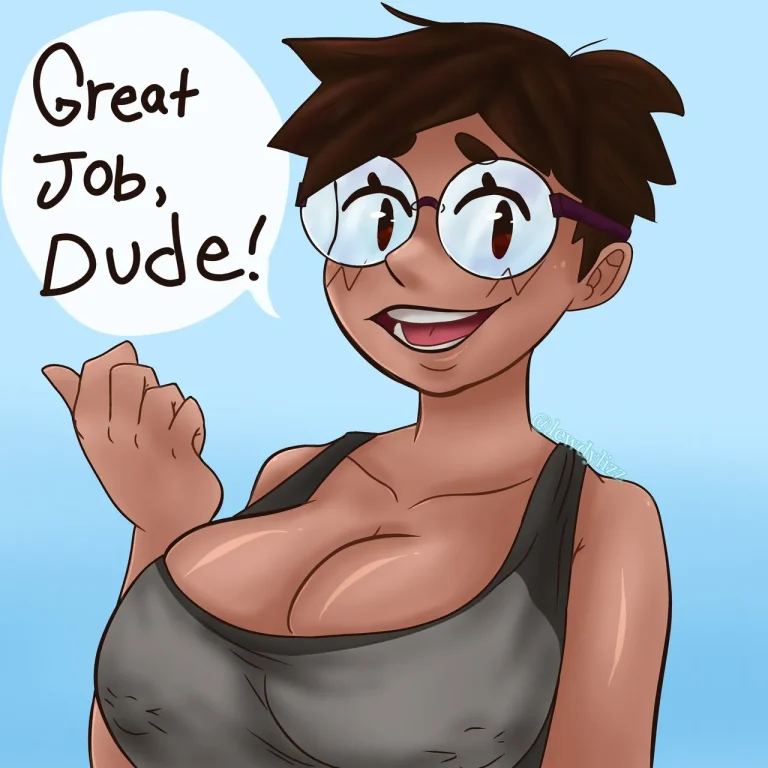 Anya – THICC Tomboy Childhood Friend porn comic picture 5