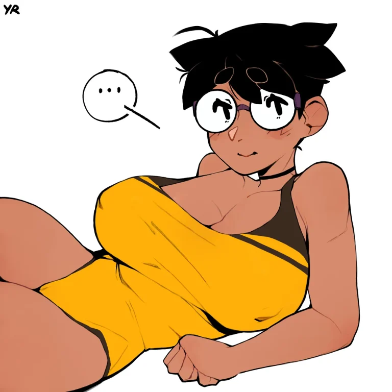 Anya – THICC Tomboy Childhood Friend porn comic picture 8