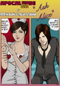 Apocalypse Love "Ask Alice" porn comic picture 1