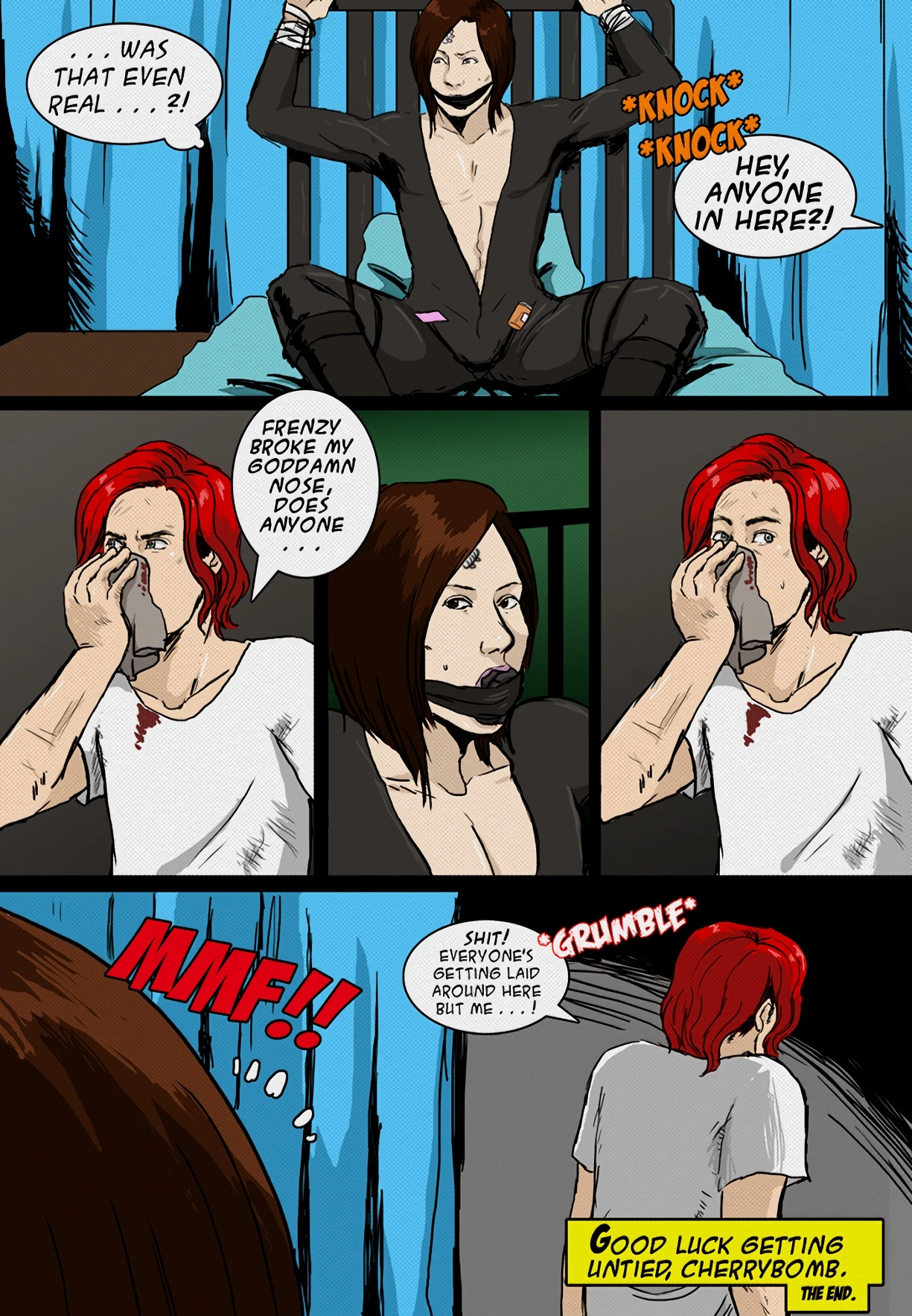 Apocalypse Love "Ask Alice" porn comic picture 22