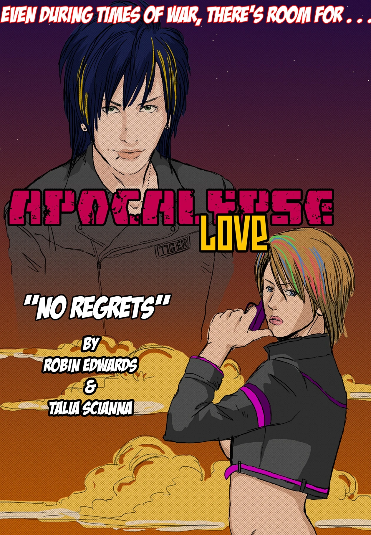 Apocalypse Love "No Regrets" porn comic picture 1