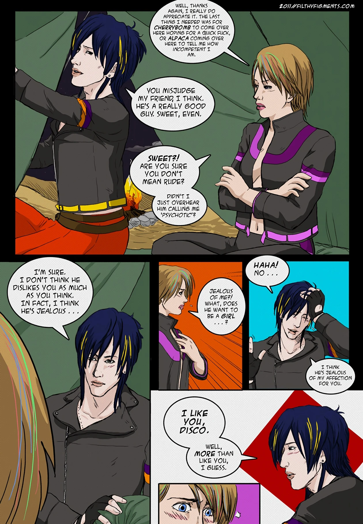 Apocalypse Love "No Regrets" porn comic picture 5