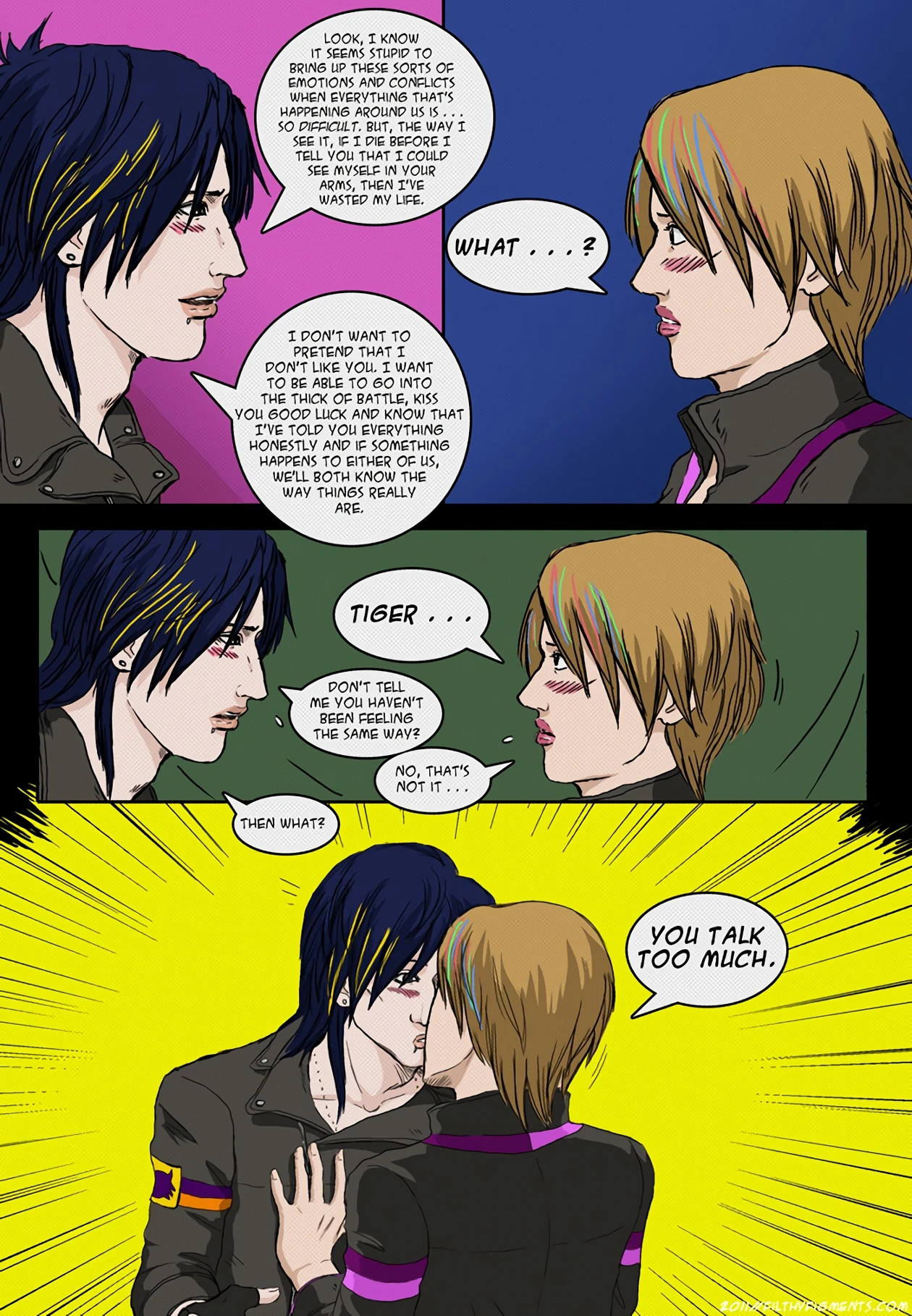 Apocalypse Love "No Regrets" porn comic picture 6