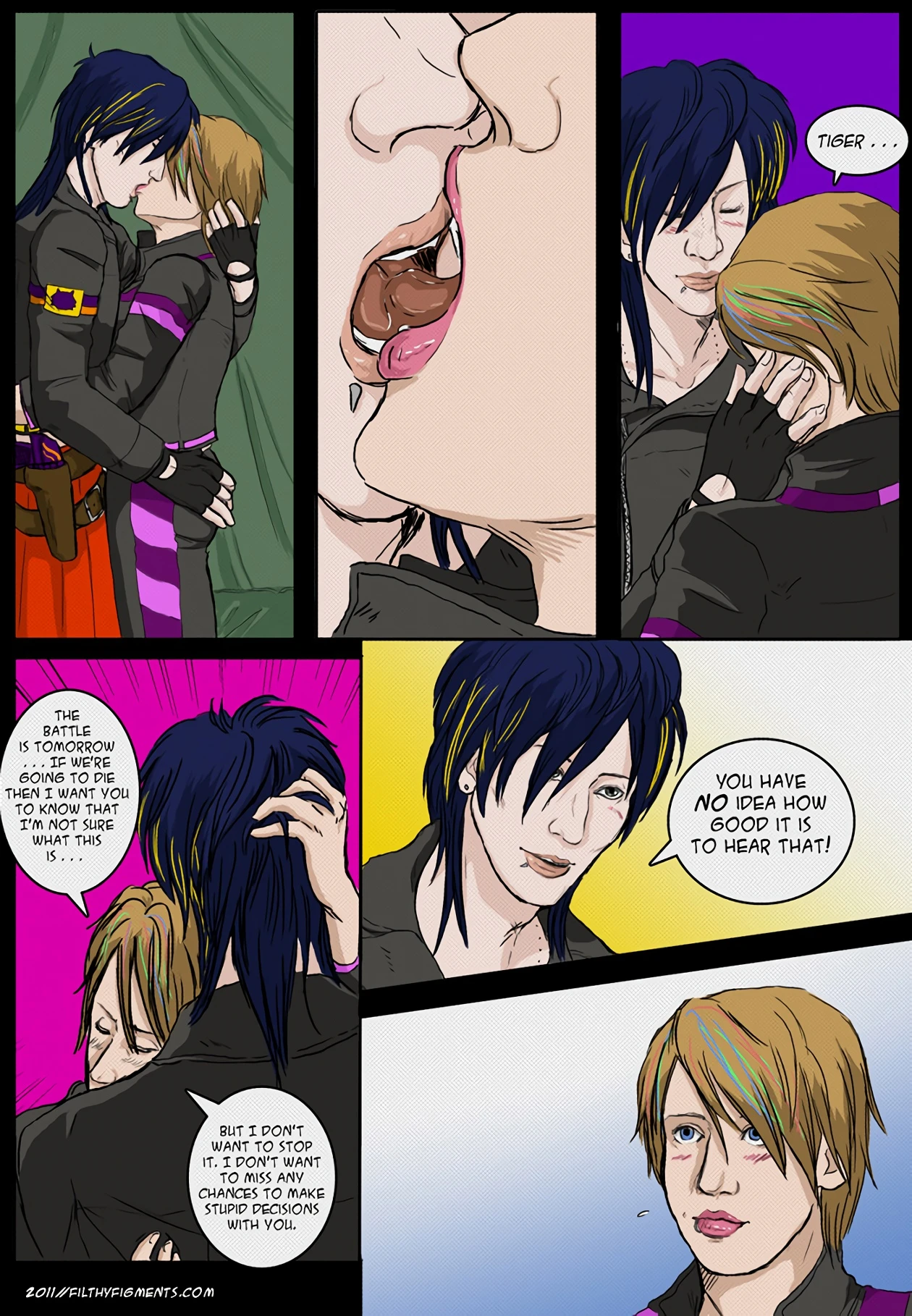 Apocalypse Love "No Regrets" porn comic picture 7