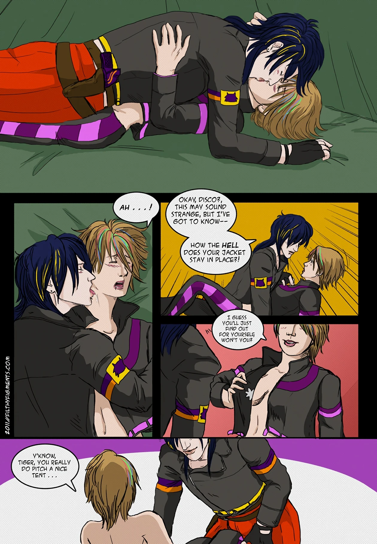 Apocalypse Love "No Regrets" porn comic picture 8
