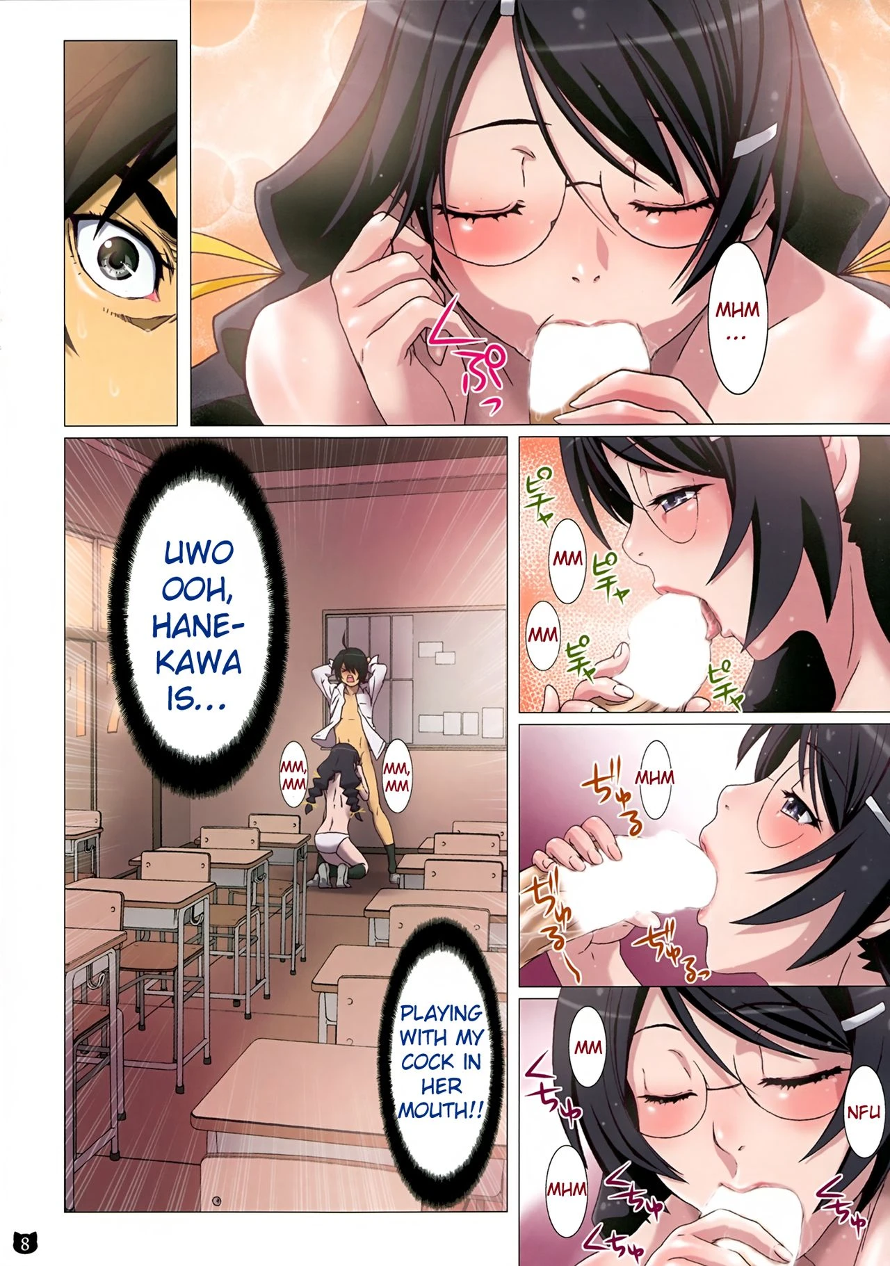 Araragi-kun wa Yokkyuufuman porn comic picture 8
