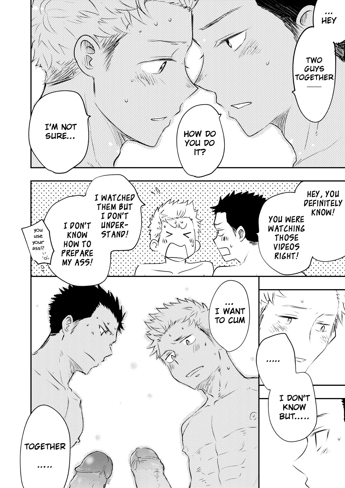 Are you really homo? porn comic picture 70