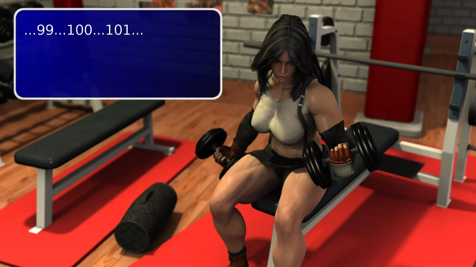 Arm Day vs Leg Day porn comic picture 1