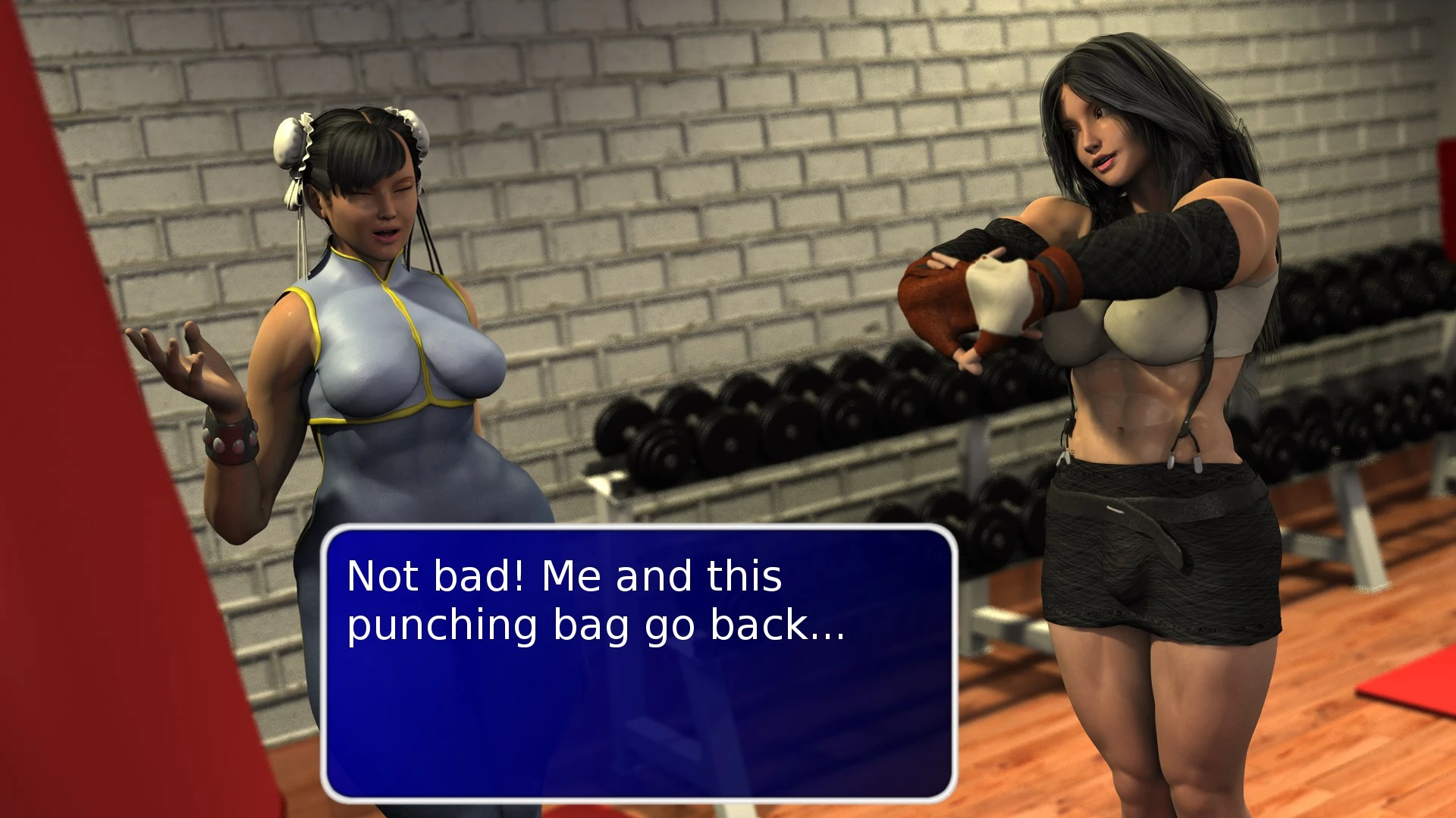 Arm Day vs Leg Day porn comic picture 9