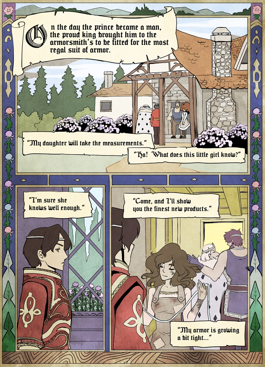 Armorsmith's Daughter porn comic picture 2