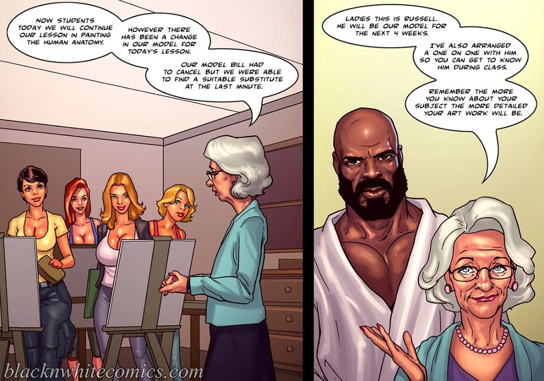 Art Class porn comic picture 2