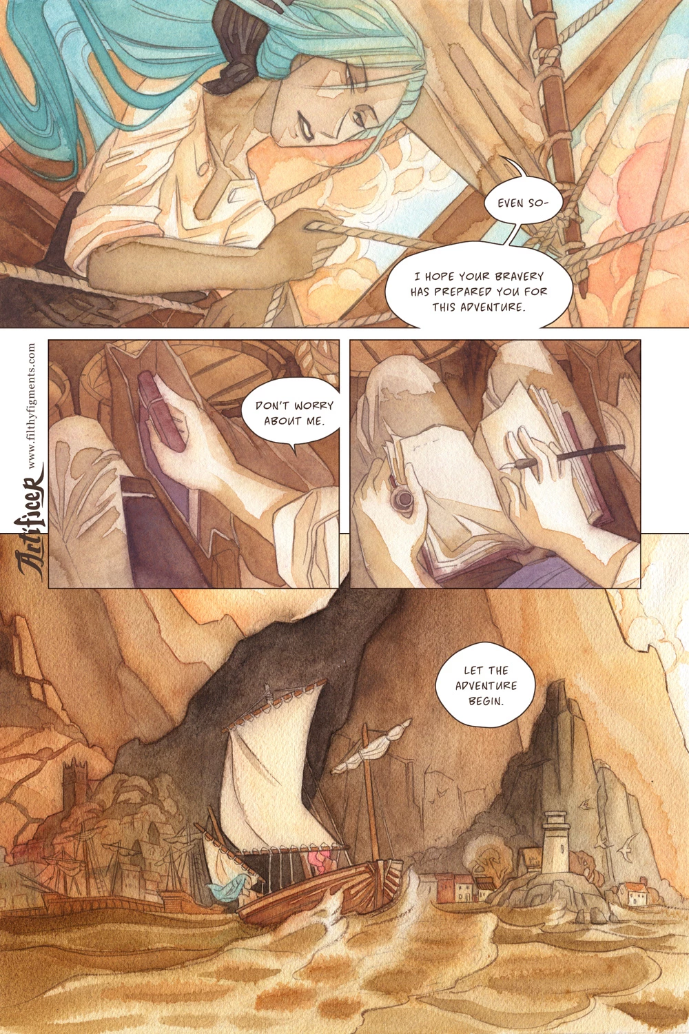 Artificer porn comic picture 12