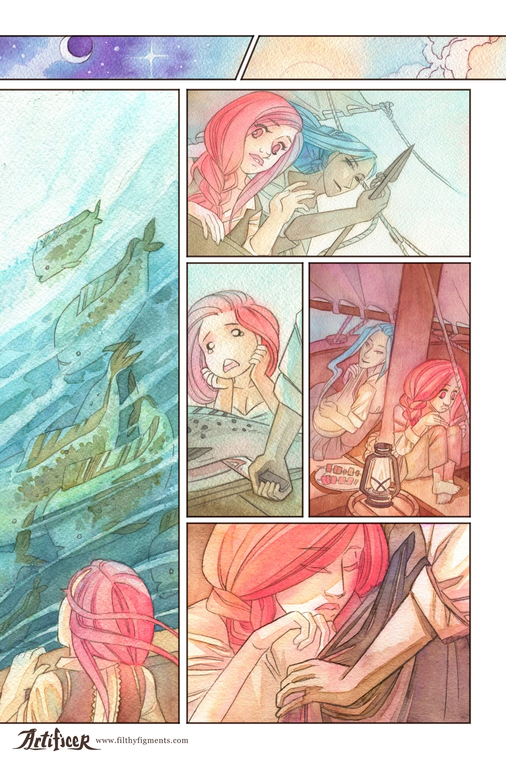 Artificer porn comic picture 13