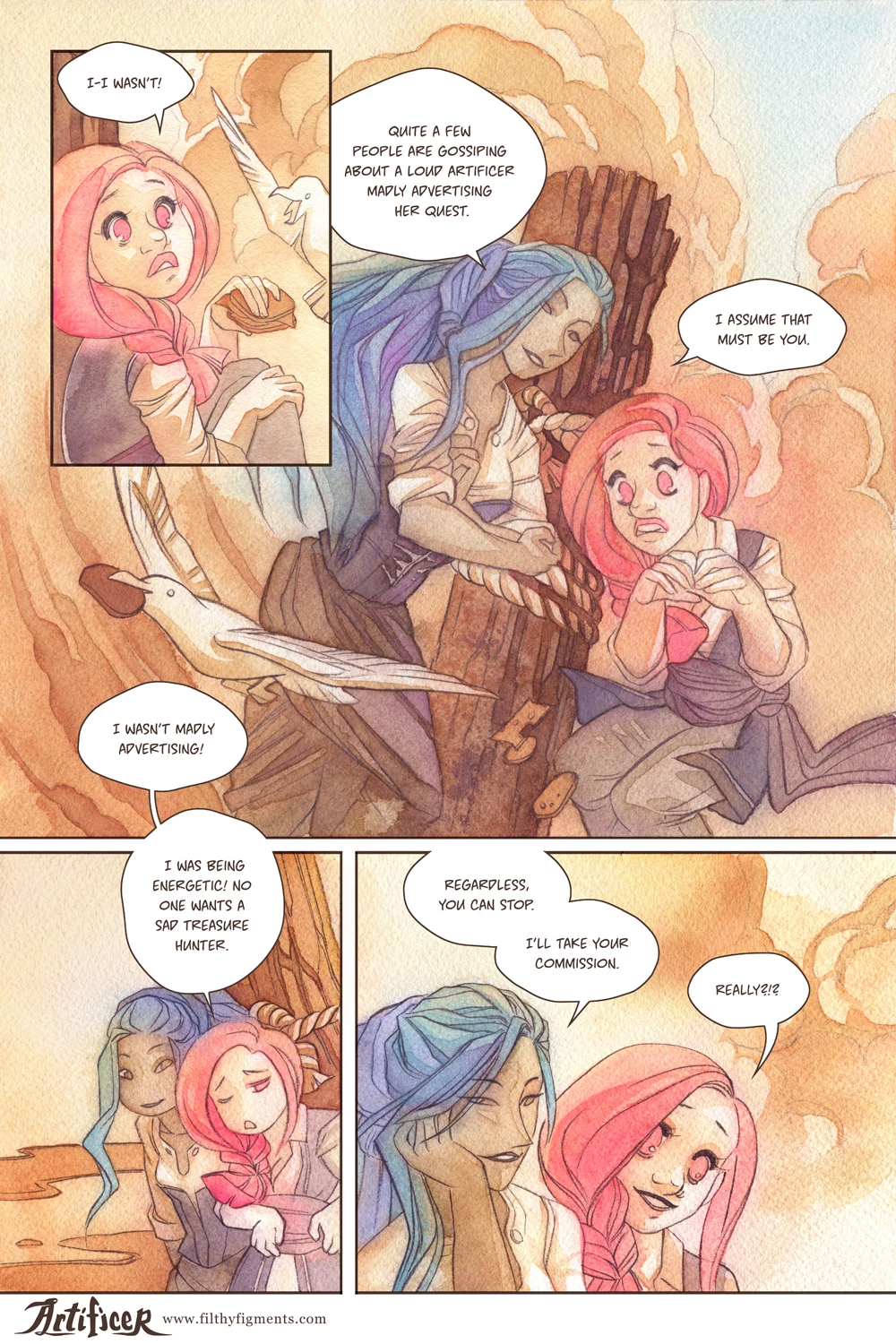 Artificer porn comic picture 7