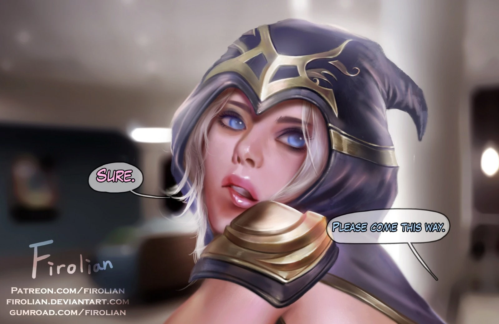 Ashe in Hospital porn comic picture 12