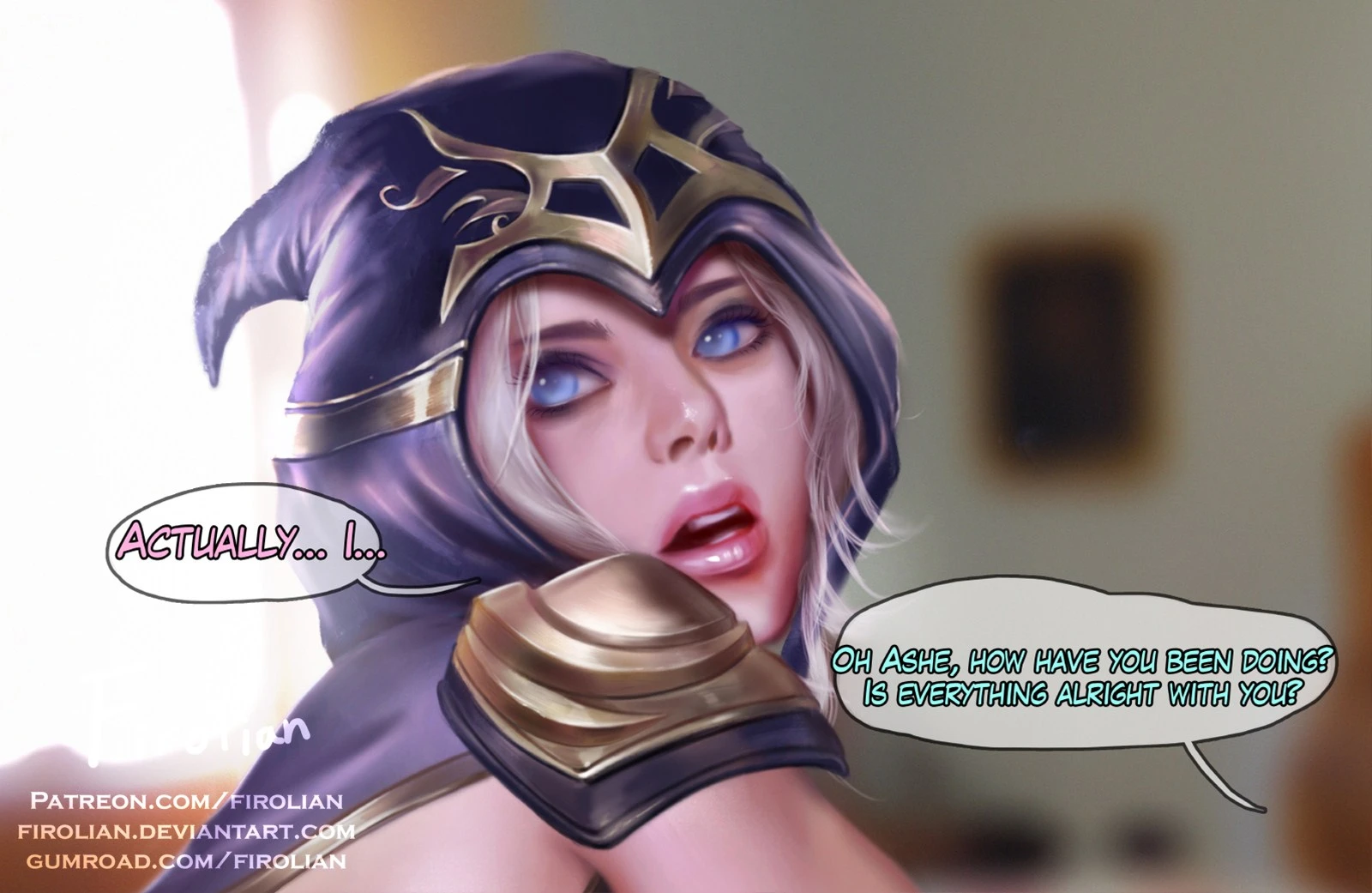 Ashe in Hospital porn comic picture 13