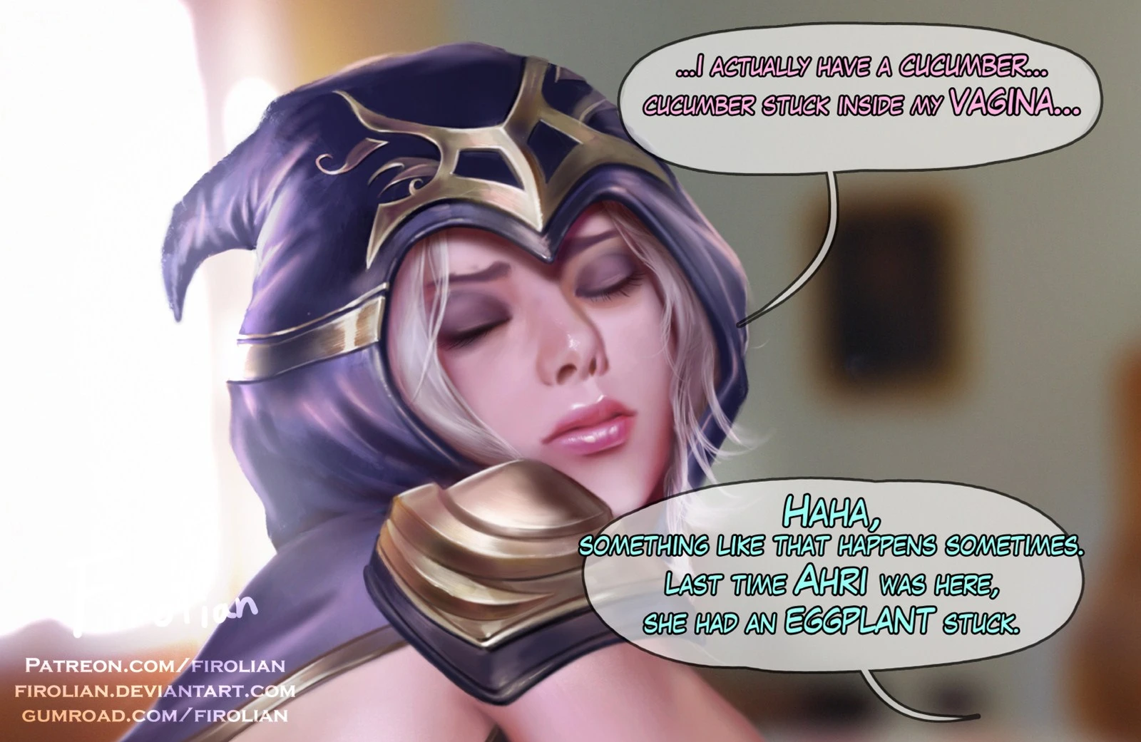 Ashe in Hospital porn comic picture 15
