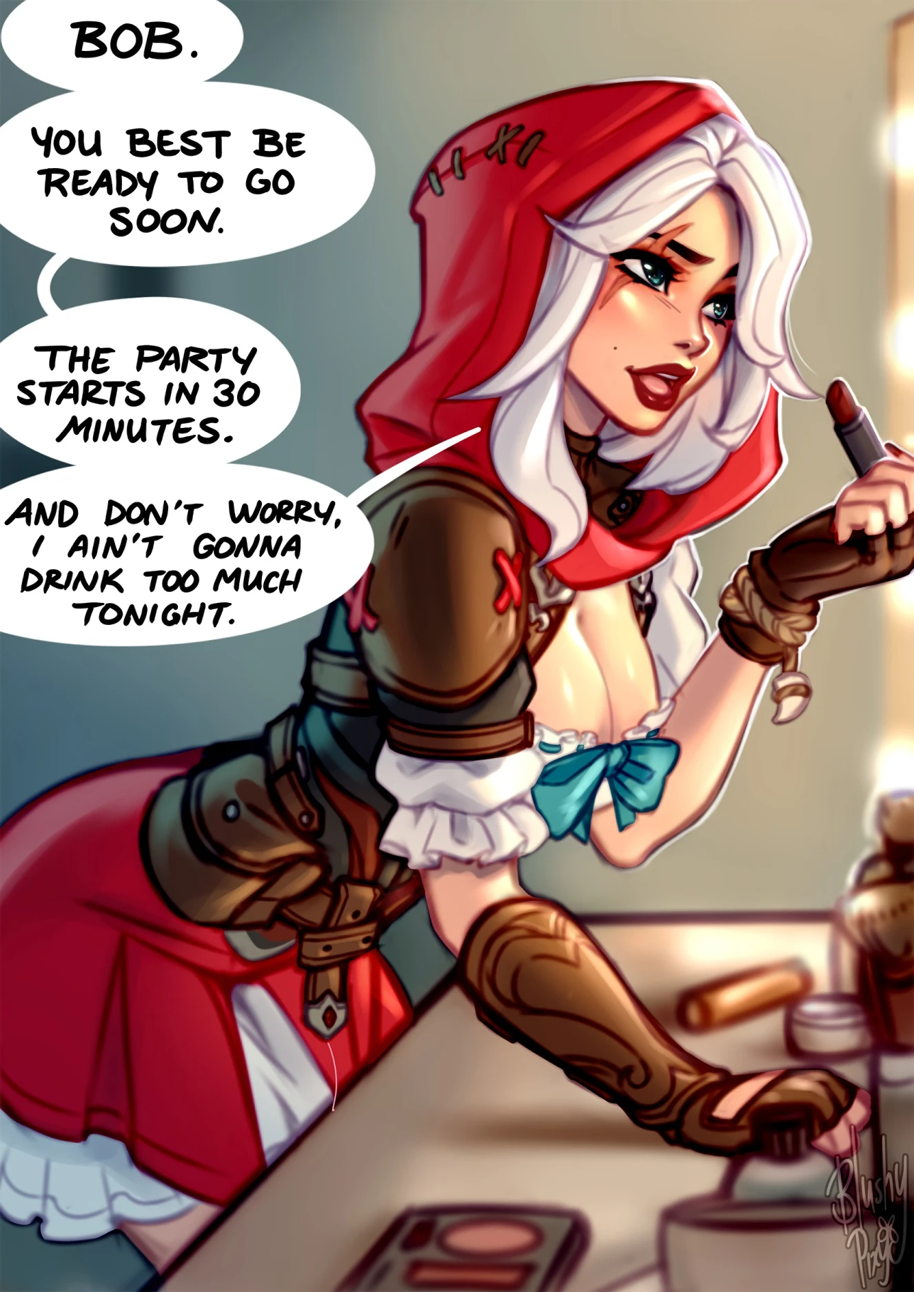 Ashe porn comic picture 1