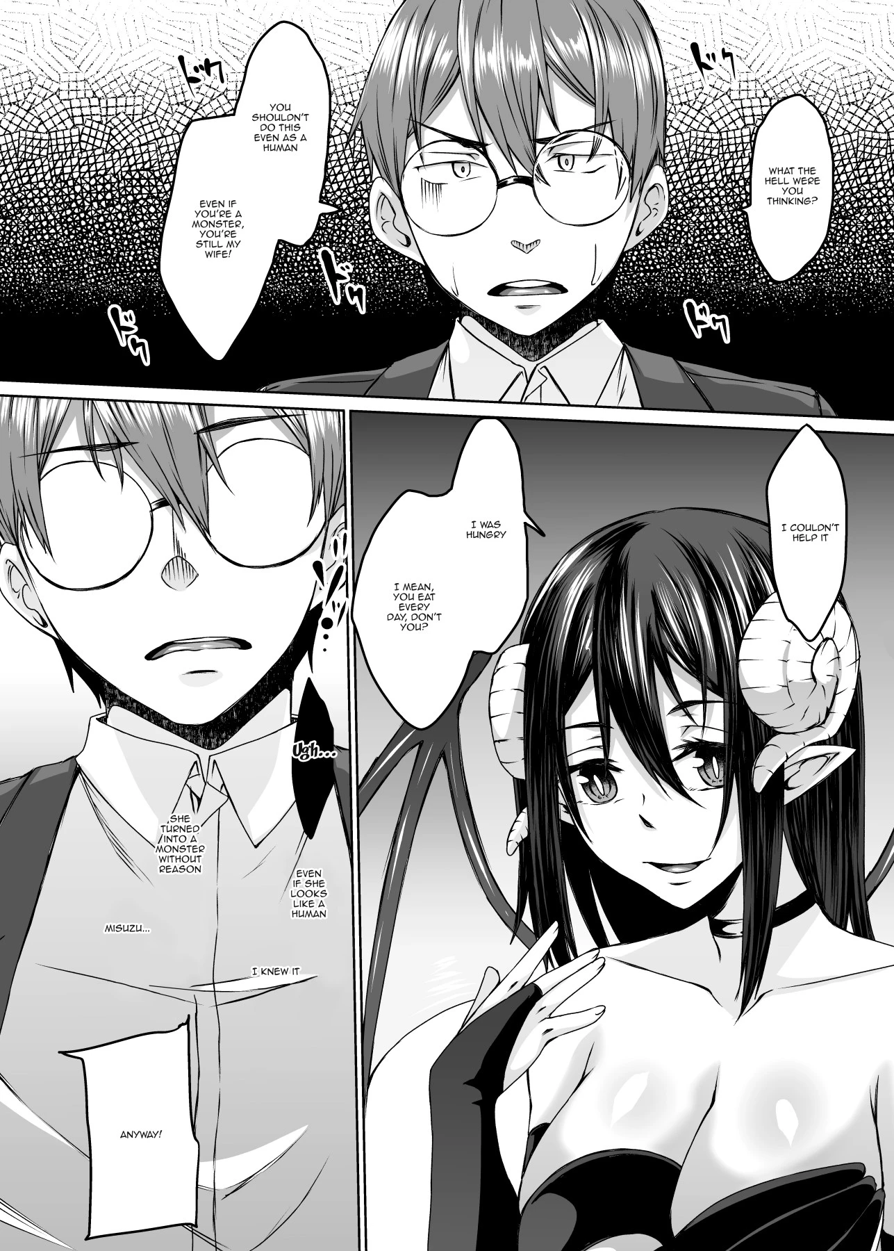 At my Destination There was a Hungry Succubus Wife | Haitatsusaki ni wa Kuufuku no Succubus Zuma ga Ite porn comic picture 37