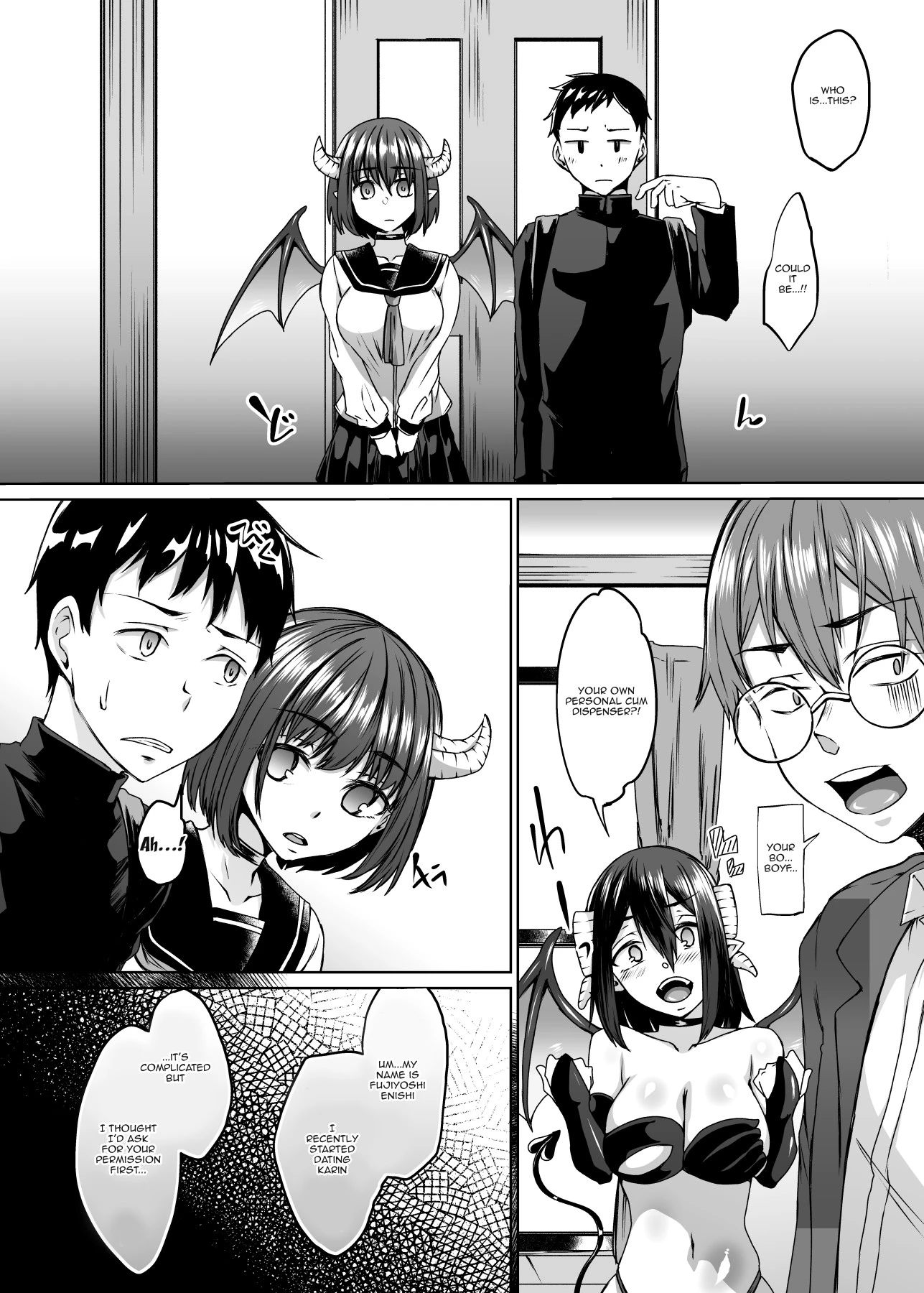 At my Destination There was a Hungry Succubus Wife | Haitatsusaki ni wa Kuufuku no Succubus Zuma ga Ite porn comic picture 39